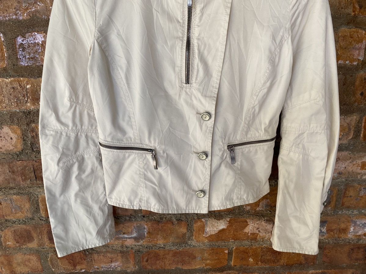 Ermanno Scervino × Ruffo Research 1990s Ermanno Scervino Center Zipper rider jacket Size S / US 4 / IT 40 - 4 Thumbnail