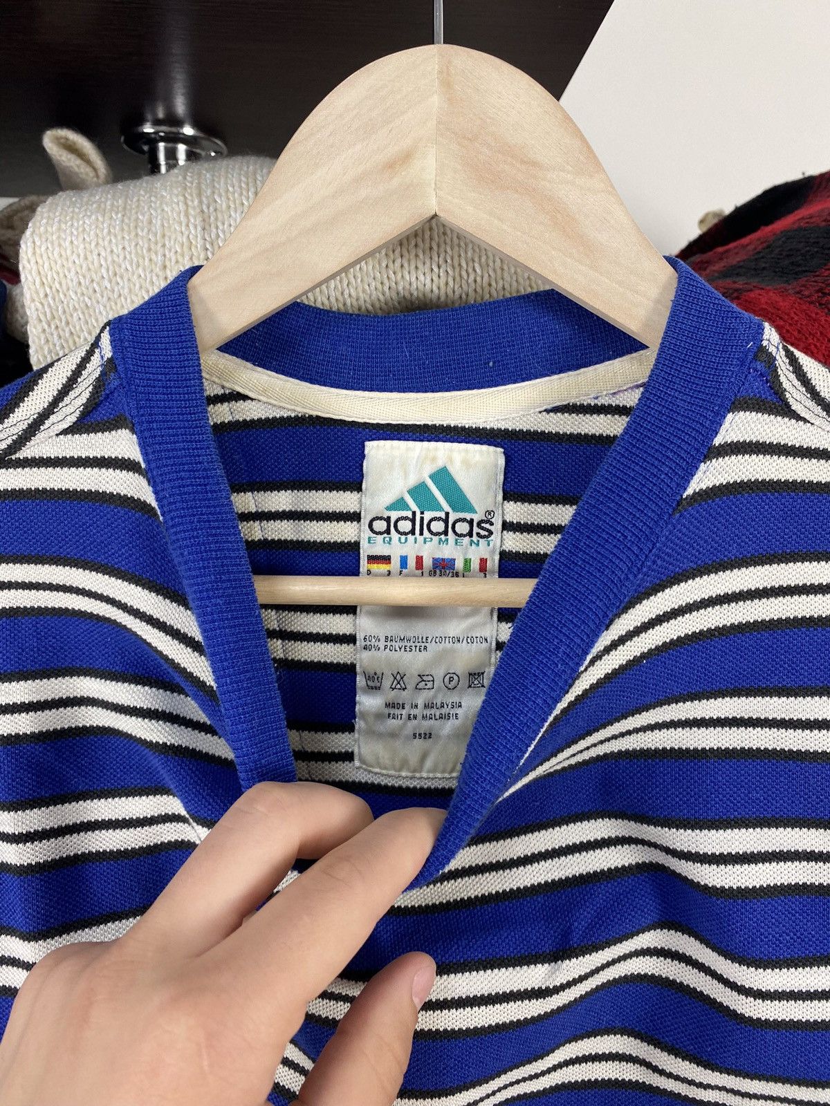 Adidas × Equipment × Vintage 🔥 Adidas Equipment Vintage 90’s Tee 🔥 Size US M / EU 48-50 / 2 - 5 Thumbnail