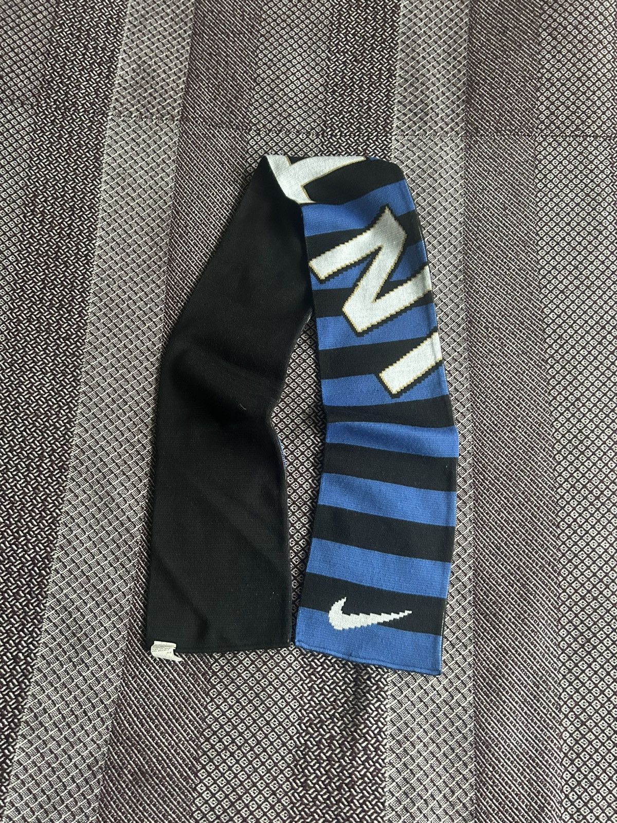 Nike Vintage Nike x Inter FC Bilateral Scarf Unisex Streetwear OS Size ONE SIZE - 1 Thumbnail