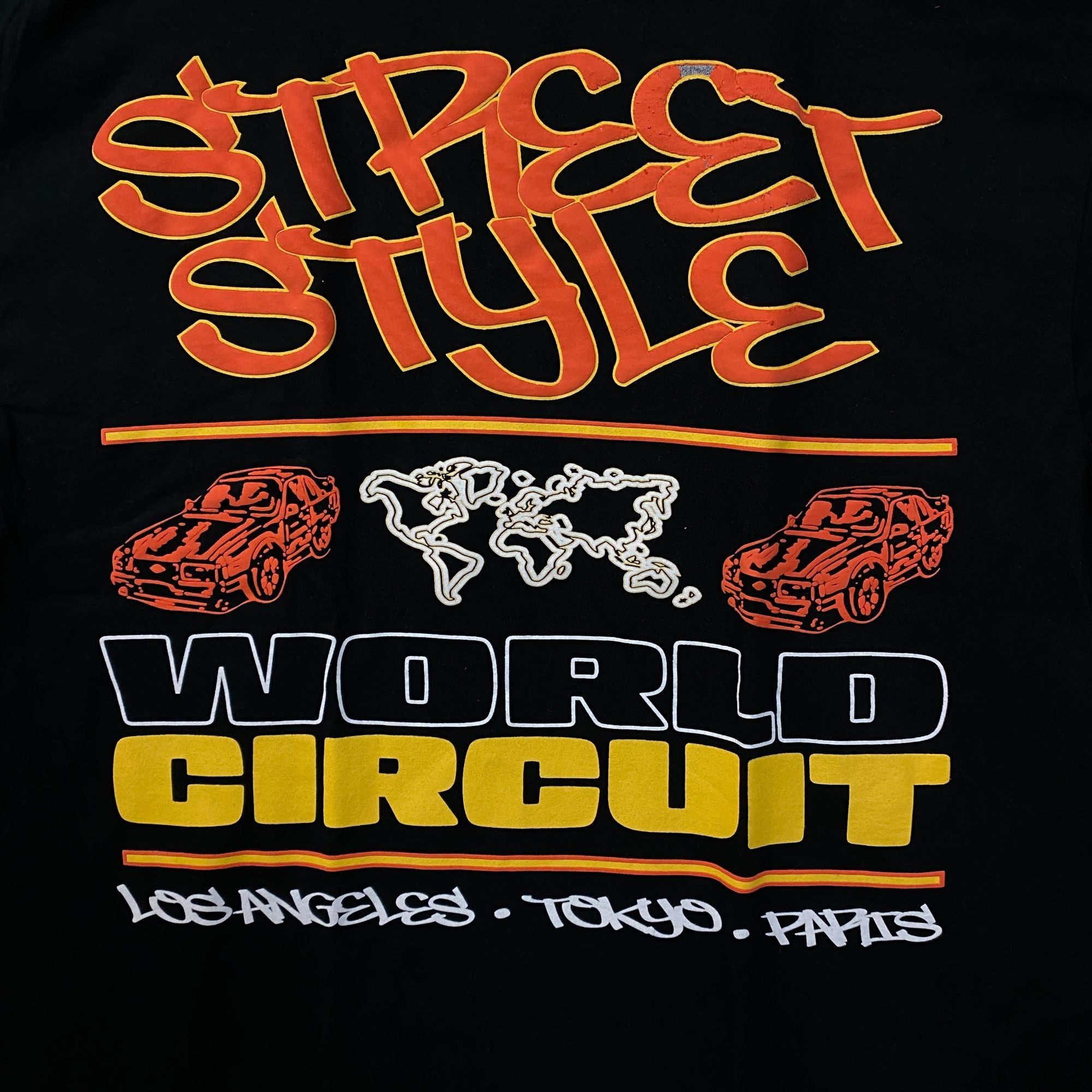 Other Hybrid Street Style World Circuit Graphic T-Shirt Large Size US L / EU 52-54 / 3 - 2 Thumbnail