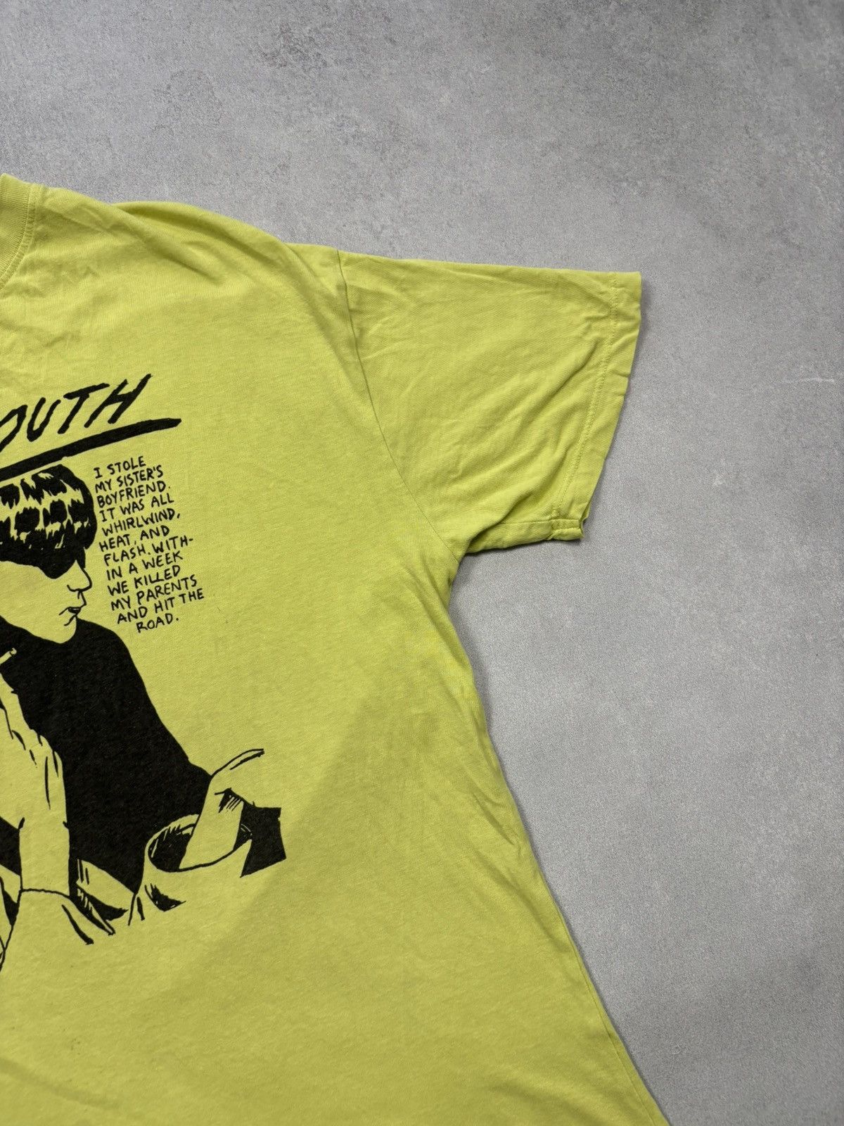 Band Tees Vintage 00s Sonic Youth Goo Album Tee Band Shirt Distressed Size US XL / EU 56 / 4 - 3 Thumbnail