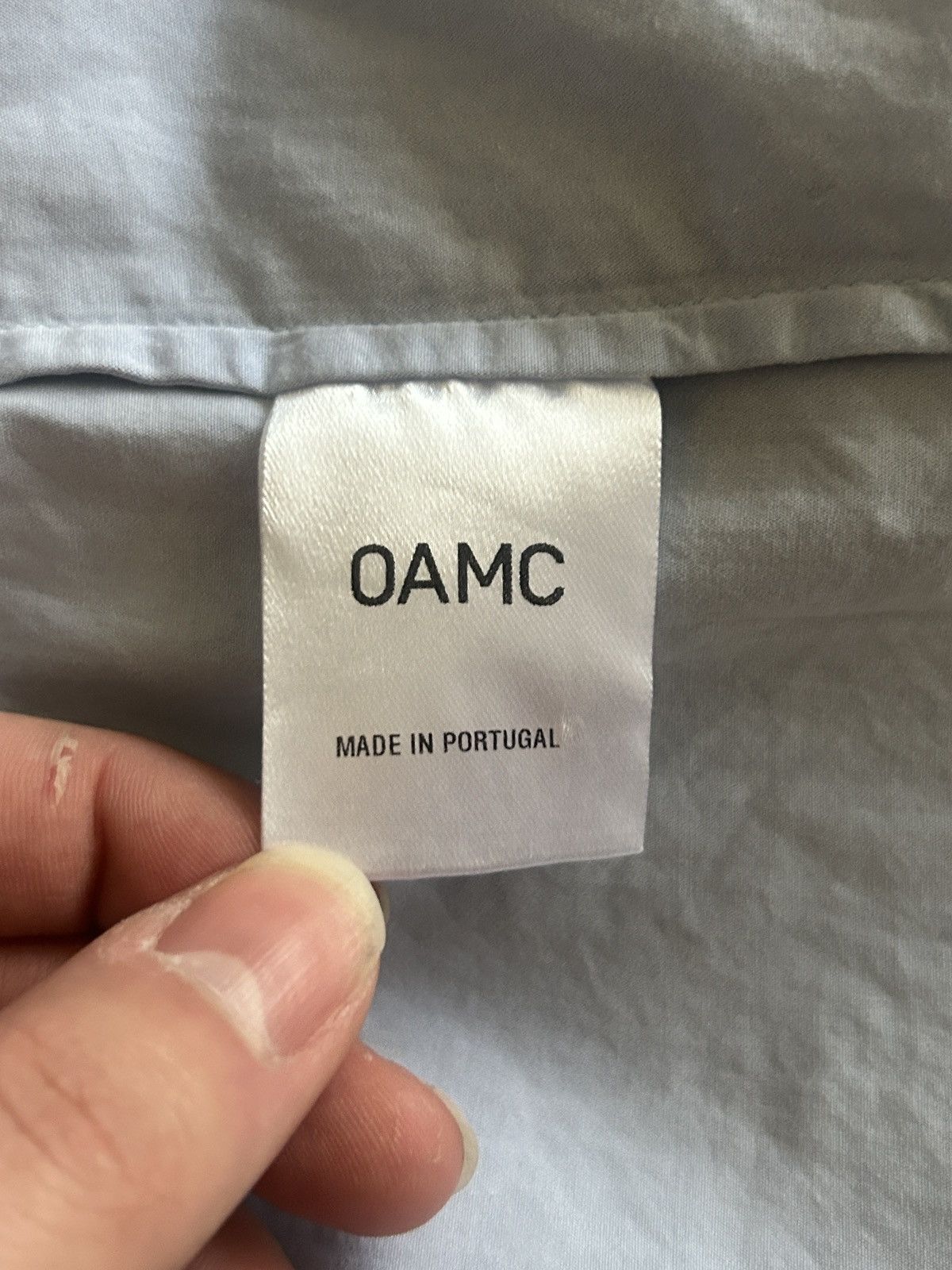 OAMC Logo Stripe Button up Size US M / EU 48-50 / 2 - 6 Thumbnail