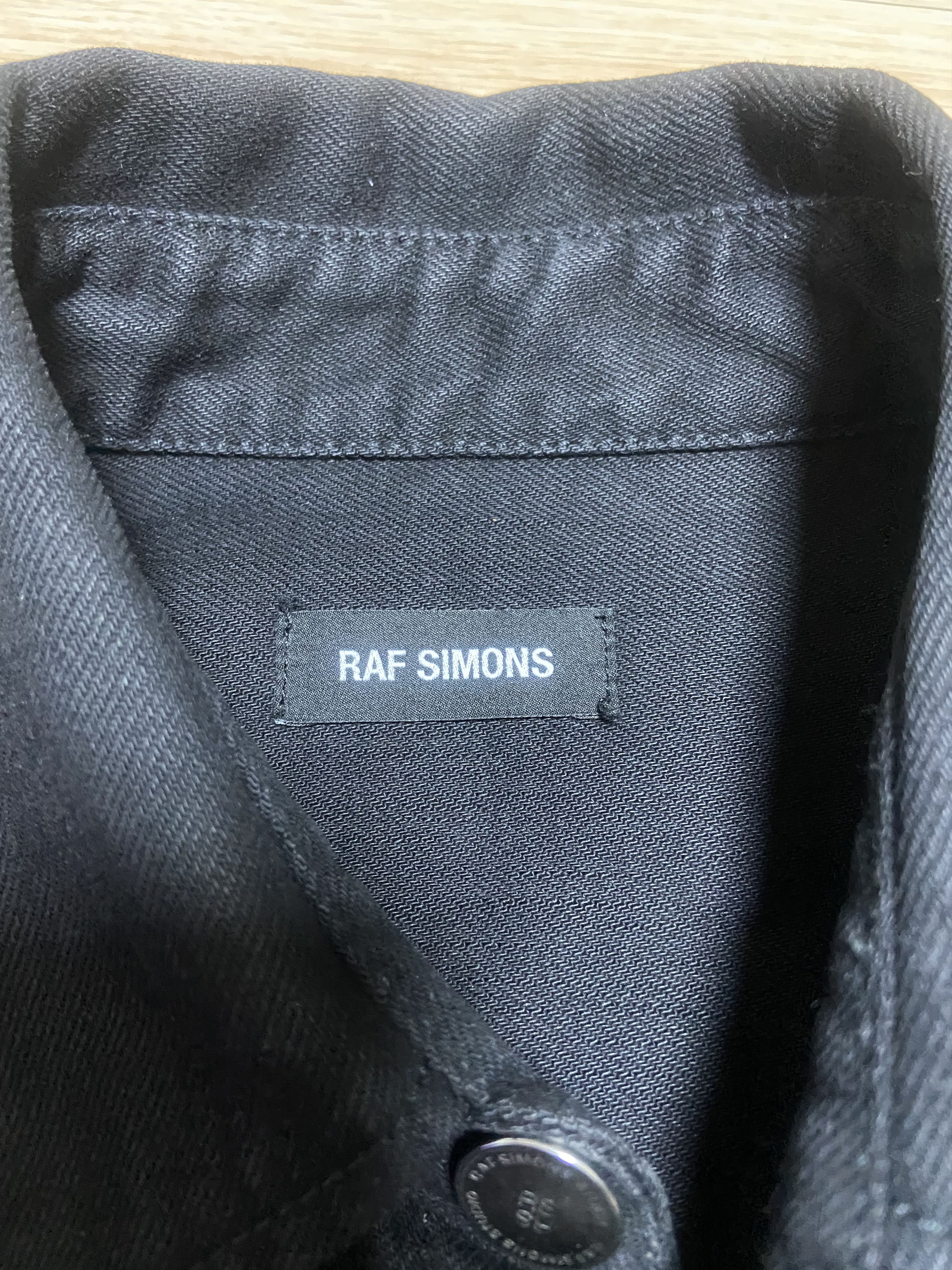 Raf Simons S ss19 oversized big fit Double patch denim shirt jackrt Size US S / EU 44-46 / 1 - 9 Thumbnail