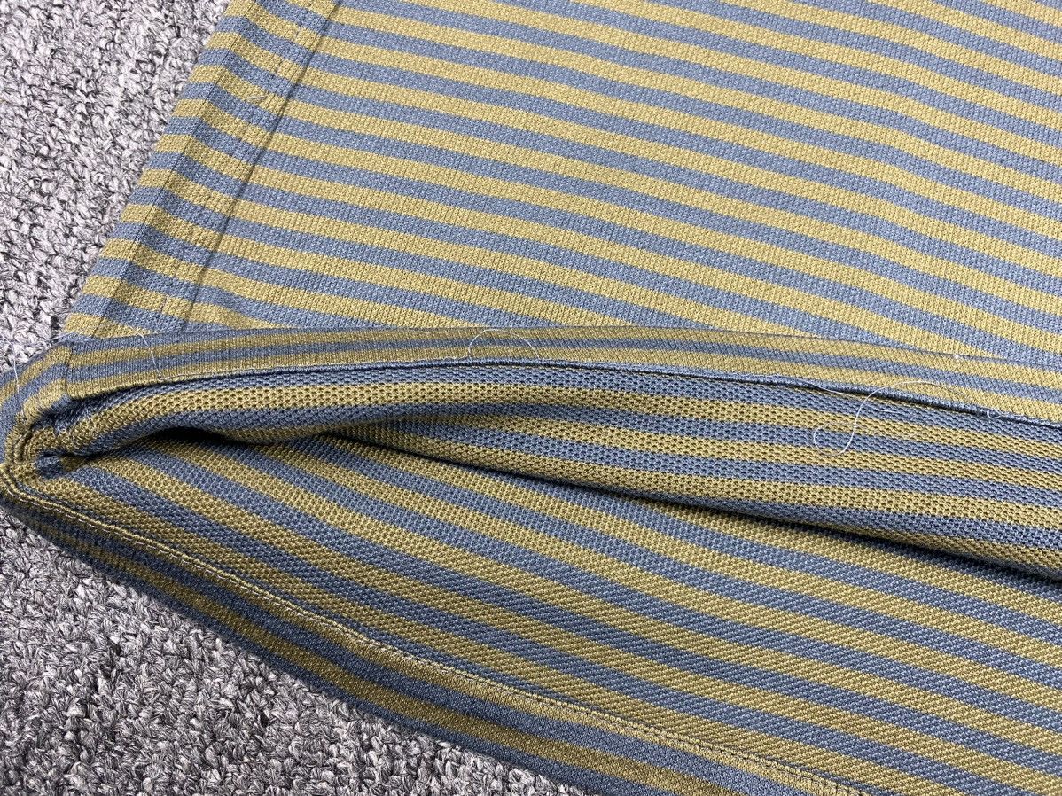 Christian Dior Monsieur × Designer × Vintage Vintage Christian Dior Monsieur Stripe Pocket Polo Size US M / EU 48-50 / 2 - 7 Thumbnail
