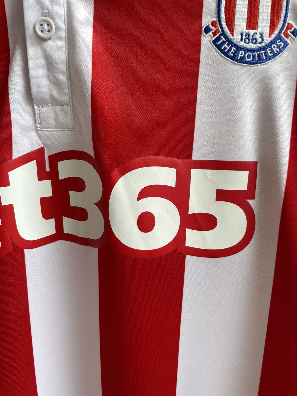 Vintage Stoke City 2018 2019 Football Soccer Jersey Shirt Home Size US M / EU 48-50 / 2 - 7 Thumbnail