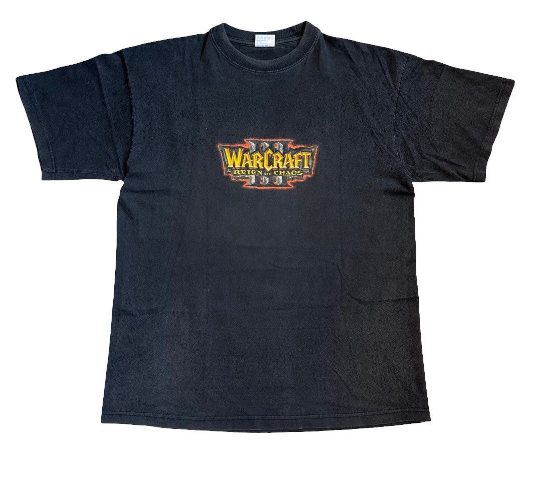 Vintage Vintage shirt 00s Warcraft Reign Of Chaos Size US XL / EU 56 / 4 - 2 Thumbnail