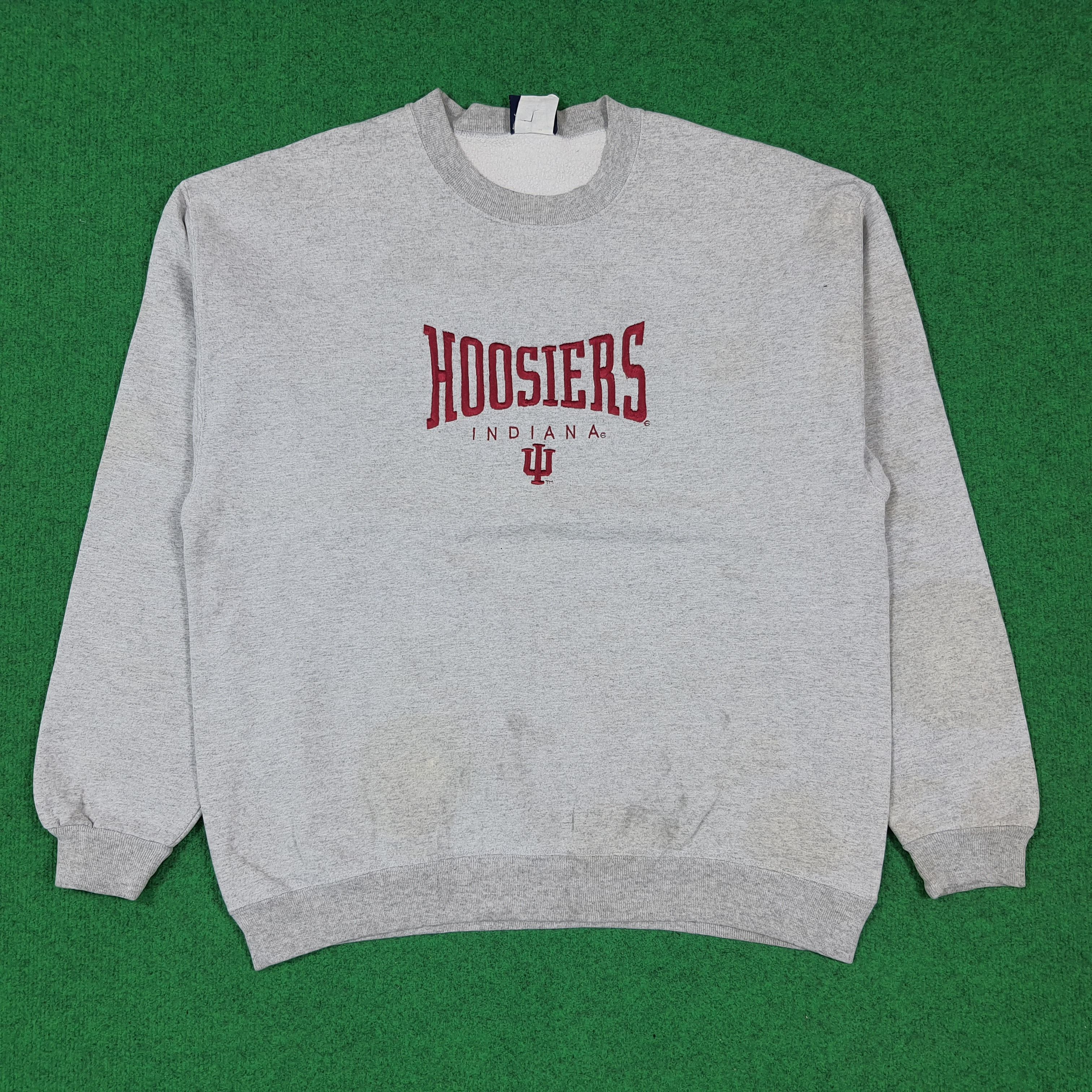 Vintage Vintage Hoosiers Indiana Sweatshirt C286N9 Size US L / EU 52-54 / 3 - 1 Thumbnail