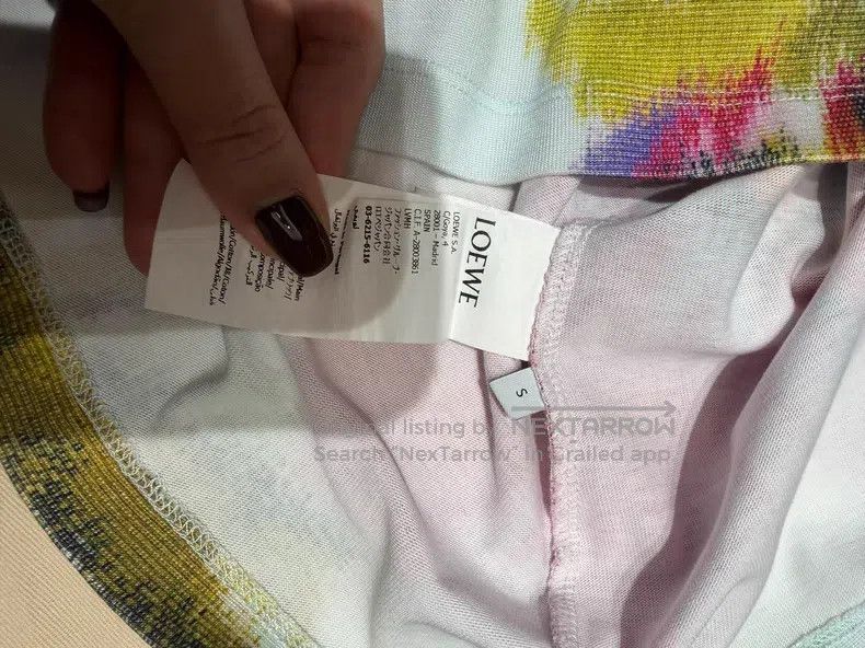 Loewe Loewe Floral T-Shirt Size S / US 4 / IT 40 - 3 Thumbnail