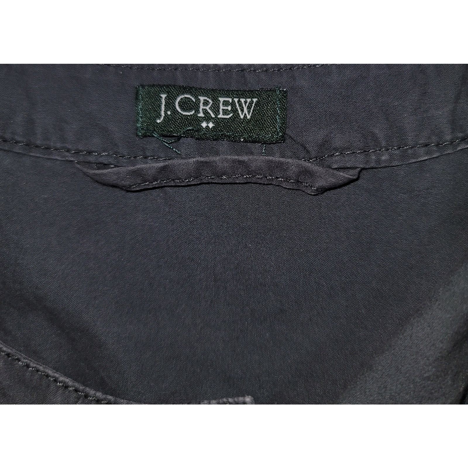 Other J. Crew Charcoal Mini A-Line Dress Small Front Pockets Size S / US 4 / IT 40 - 4 Thumbnail