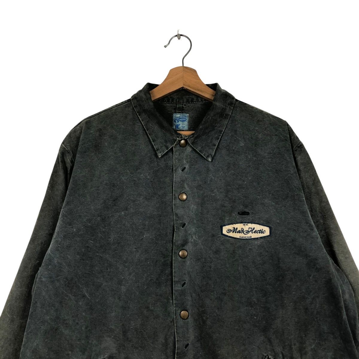 Hysteric Glamour 🔥VINTAGE CHORE WORK JACKET MAD HECTIC CLASSIC CLUB Size US L / EU 52-54 / 3 - 5 Thumbnail