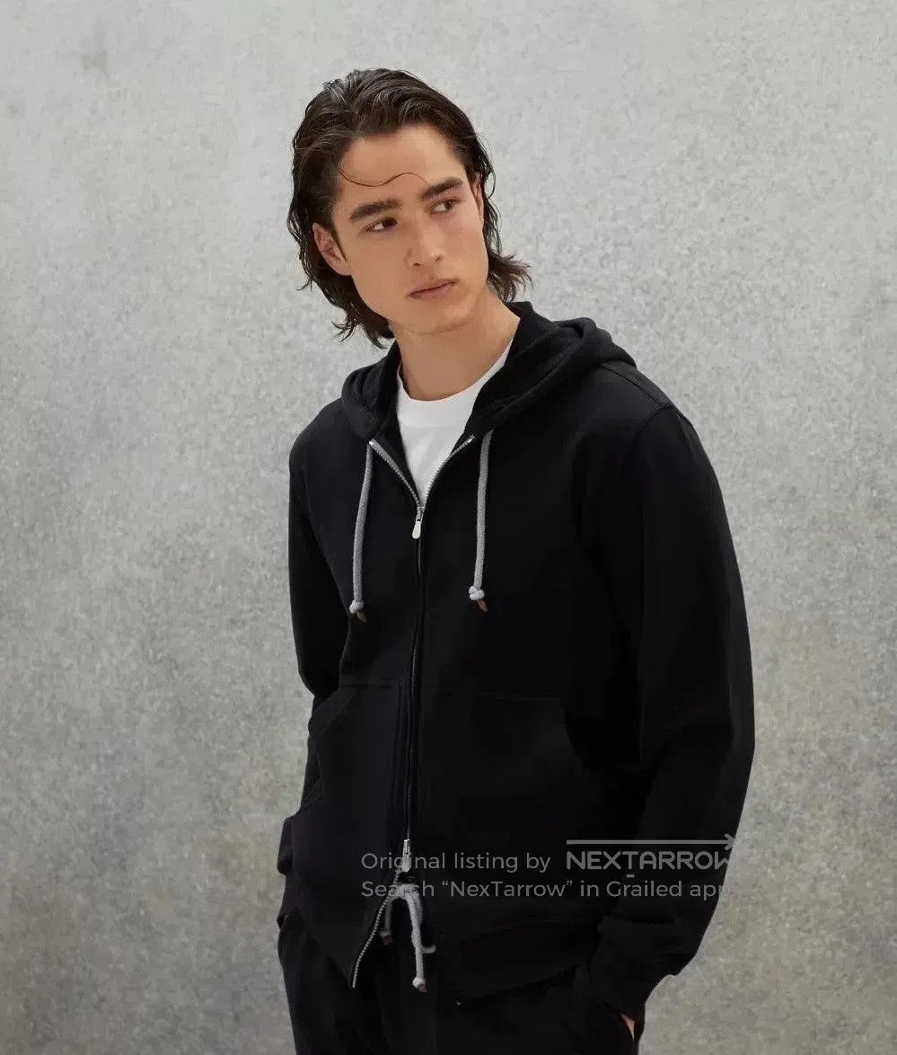 Brunello Cucinelli Brunello Cucinelli Cotton Hoodie Jacket. Size US M / EU 48-50 / 2 - 2 Thumbnail