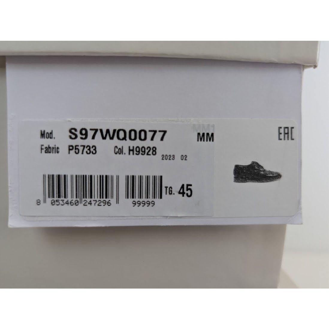 Maison Margiela o1rshd1 Tabi Leather Shoes Boots in Dark Brown Size US 12 / EU 45 - 19 Thumbnail