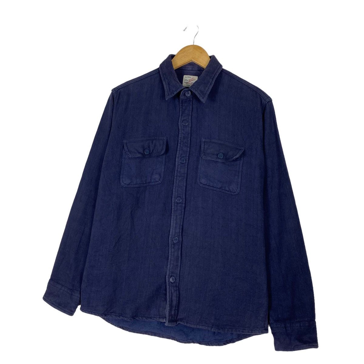 Blue Blue Japan ALCARZA INDIGO HEAVY FLANEL Size US M / EU 48-50 / 2 - 2 Thumbnail
