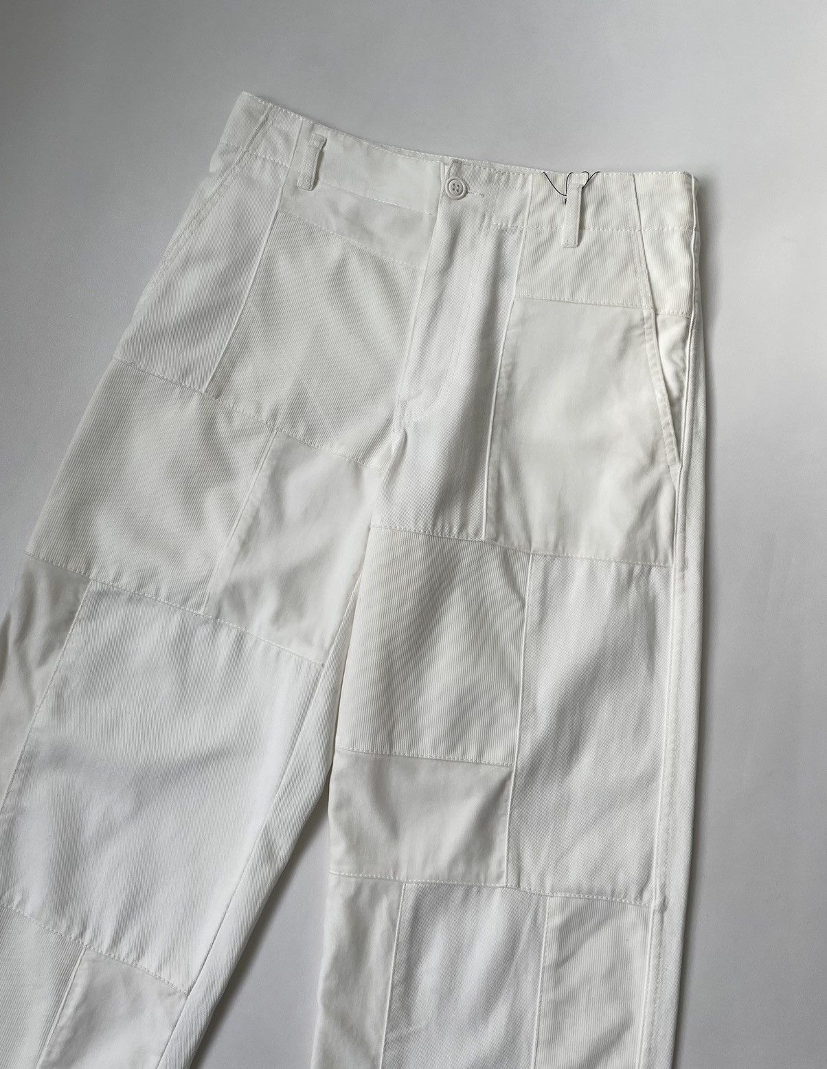 Comme des Garcons A/W 11 White Patchwork Trousers Size US 32 / EU 48 - 8 Thumbnail
