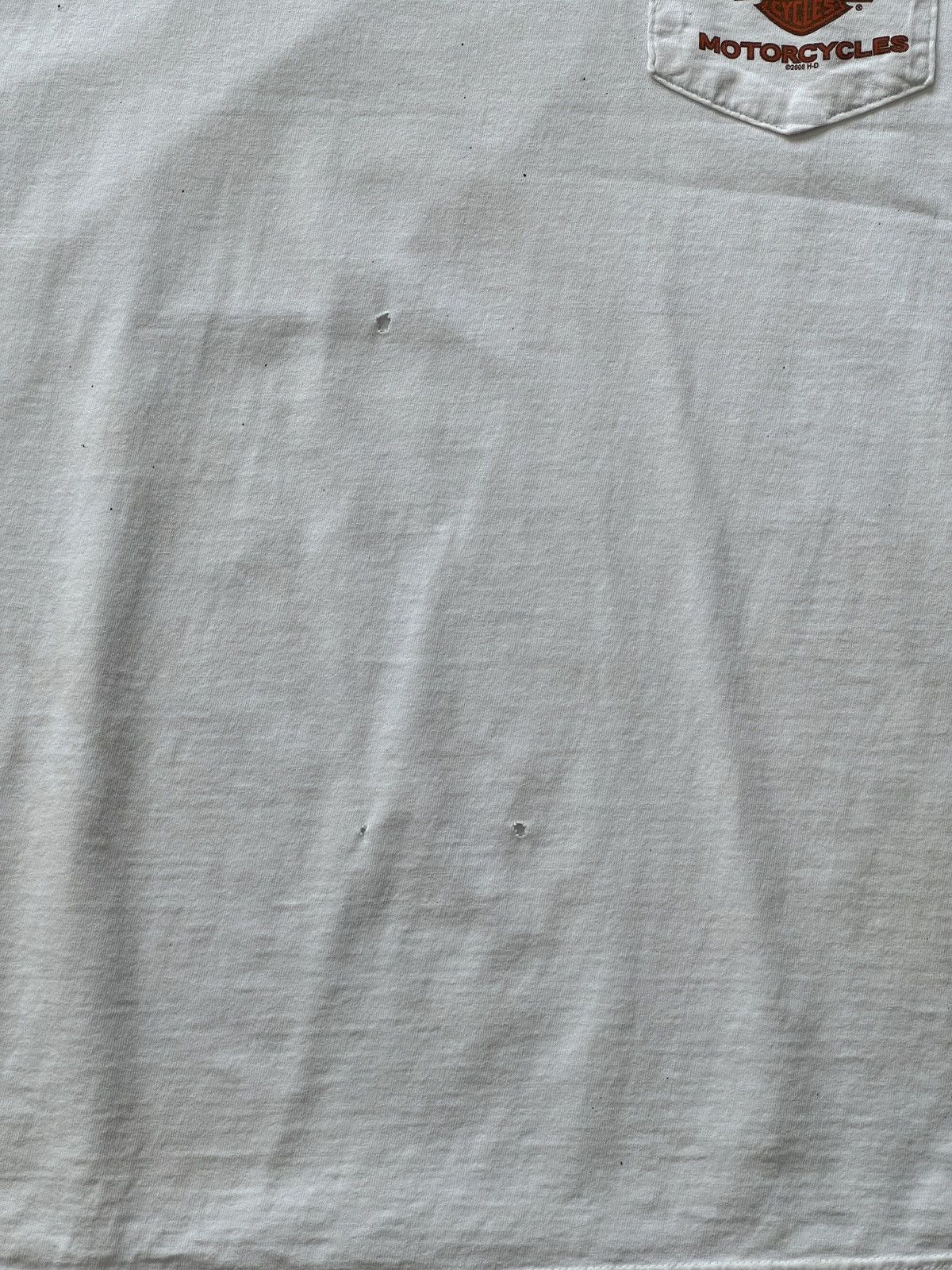 Harley Davidson × Vintage Vintage Harley Davidson 2007 Bruce Rossmeyer's Pocket Sz Tee Size US XXL / EU 58 / 5 - 7 Thumbnail