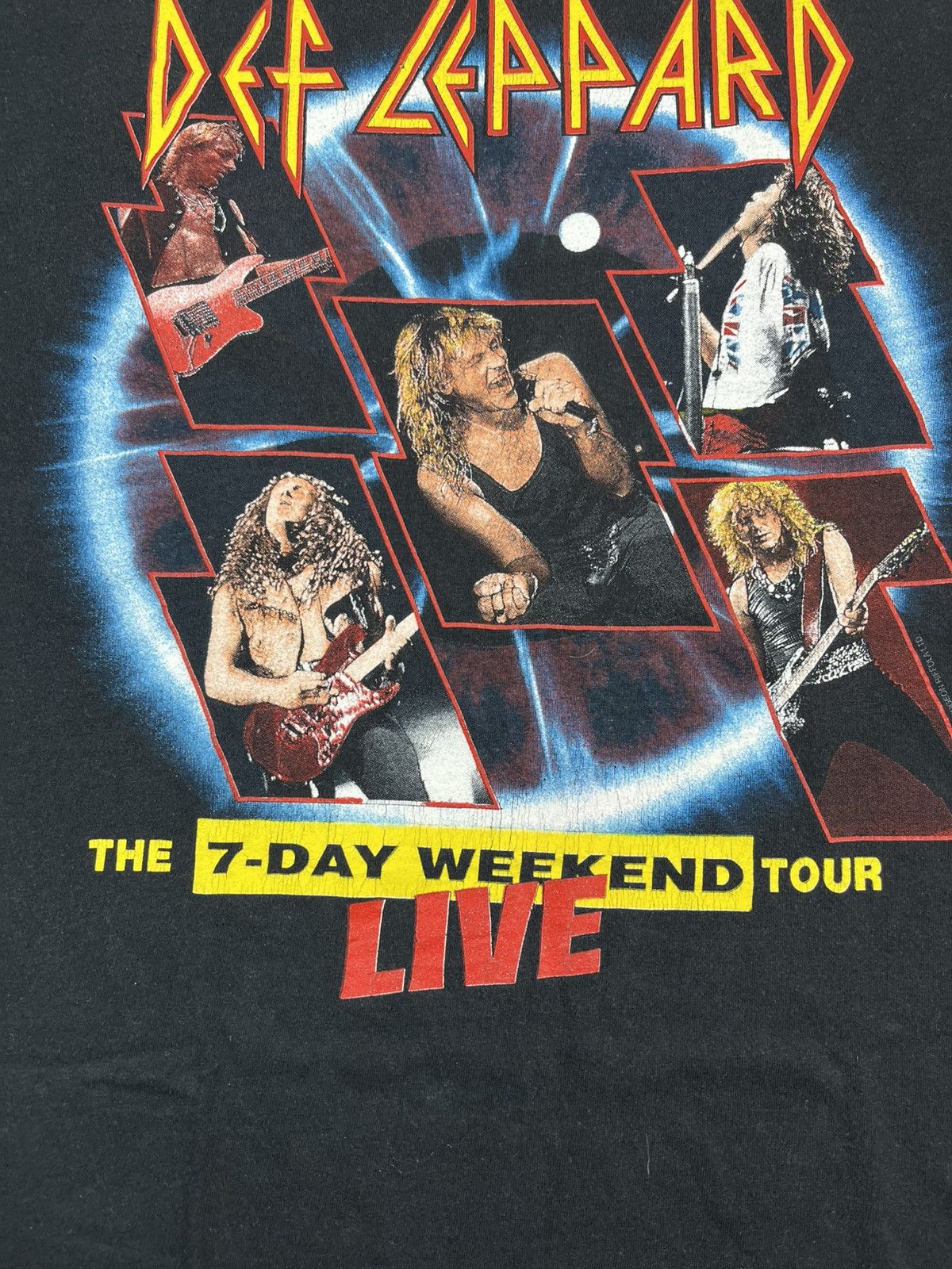 Def Leppard 1993 Def Leopard x 7 Days A Week Size US XL / EU 56 / 4 - 10 Thumbnail