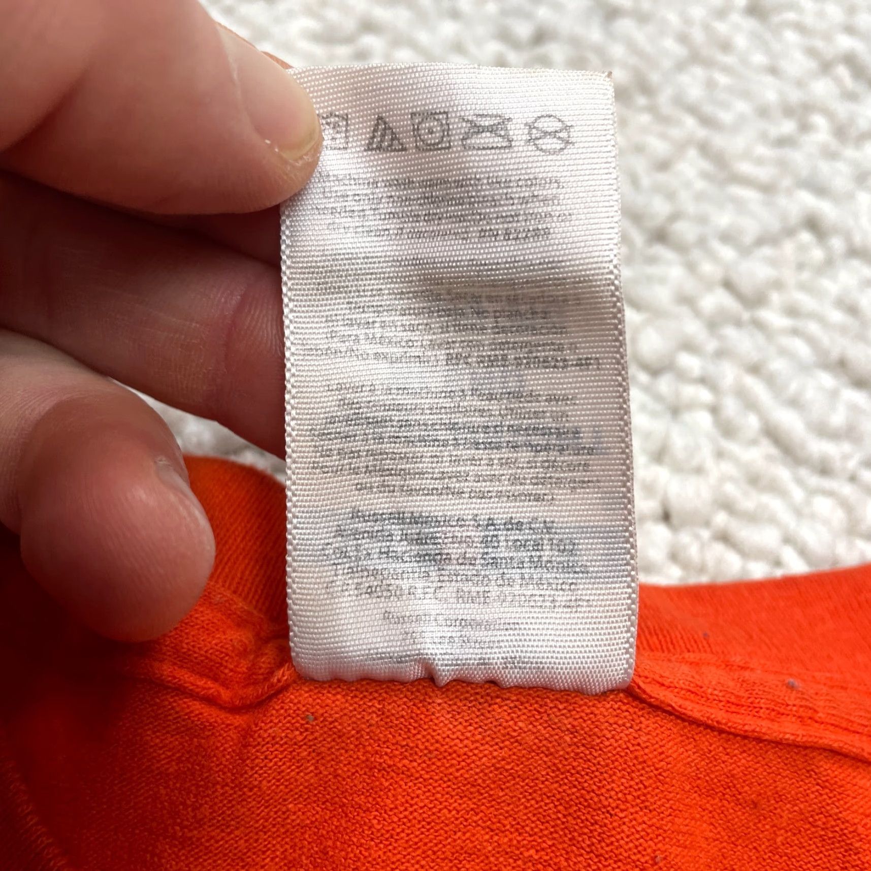 Jerzees JERZEES Shirt Adult 2XL Orange Solid Heavyweight Crew Neck Cotton Blend Jersey Short Sleeve T-Shirt Size US XXL / EU 58 / 5 - 5 Thumbnail