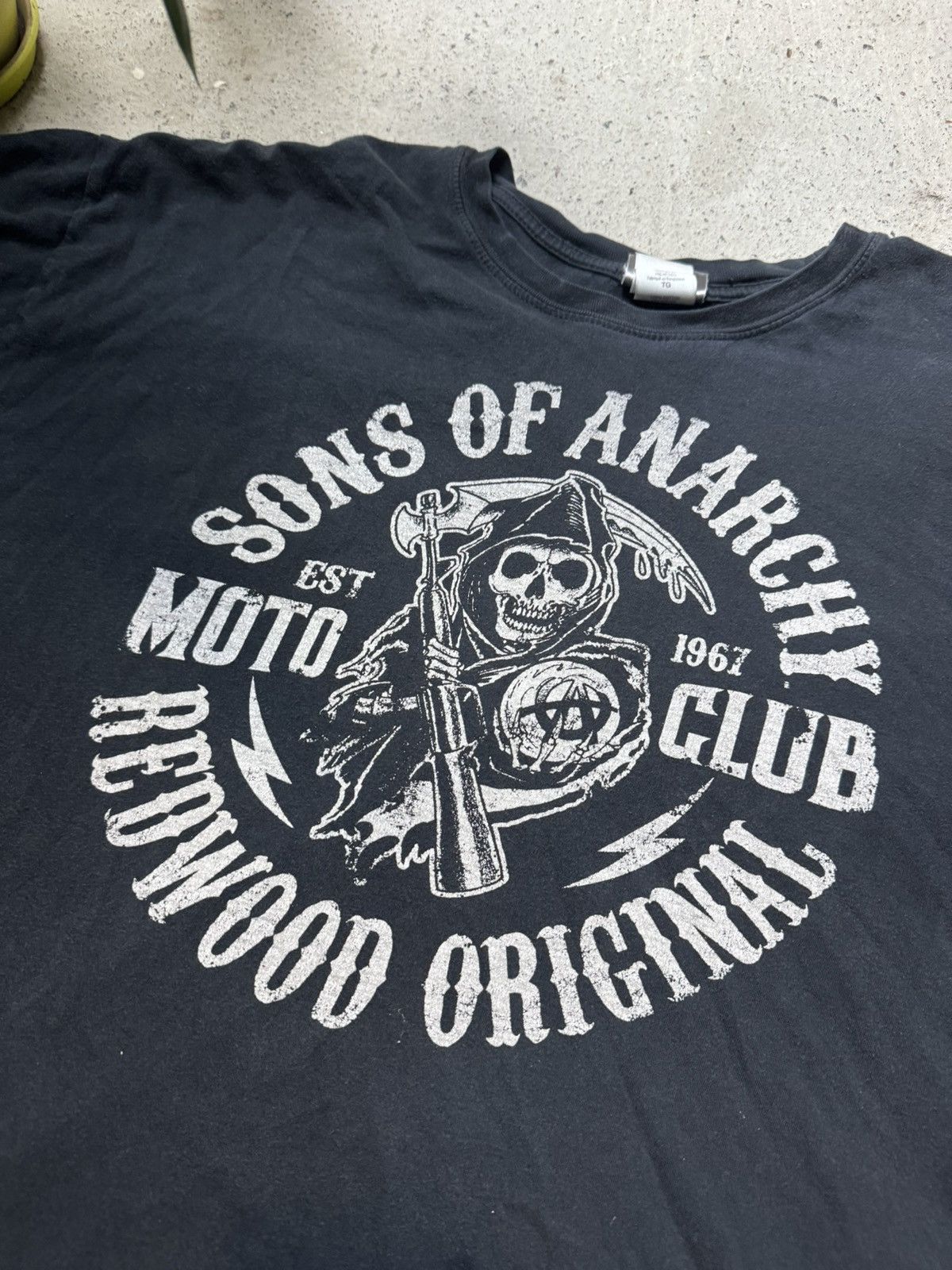 Vintage Vintage Y2K Sons of Anarchy Big Logo Moto Club Movie Tee Size US L / EU 52-54 / 3 - 3 Thumbnail