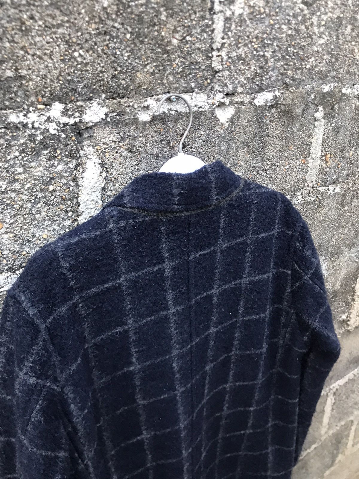 URBAN RESEARCH DOORS 🌟Urban Research Doors Flannel Wool Long Coat Size US M / EU 48-50 / 2 - 14 Thumbnail