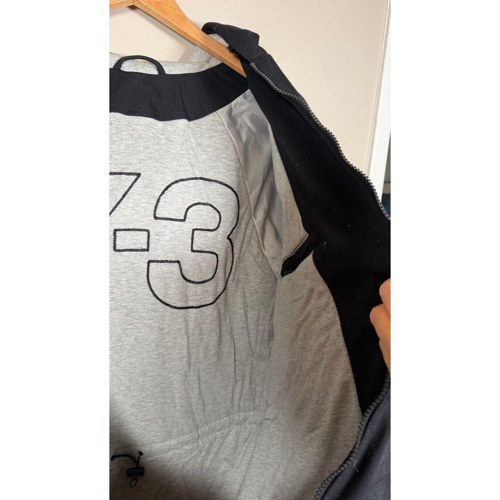 Y-3 Yohji Yamamoto x Adidas Y3 Oversized Hooded Jacket Size M Size US M / EU 48-50 / 2 - 11 Thumbnail