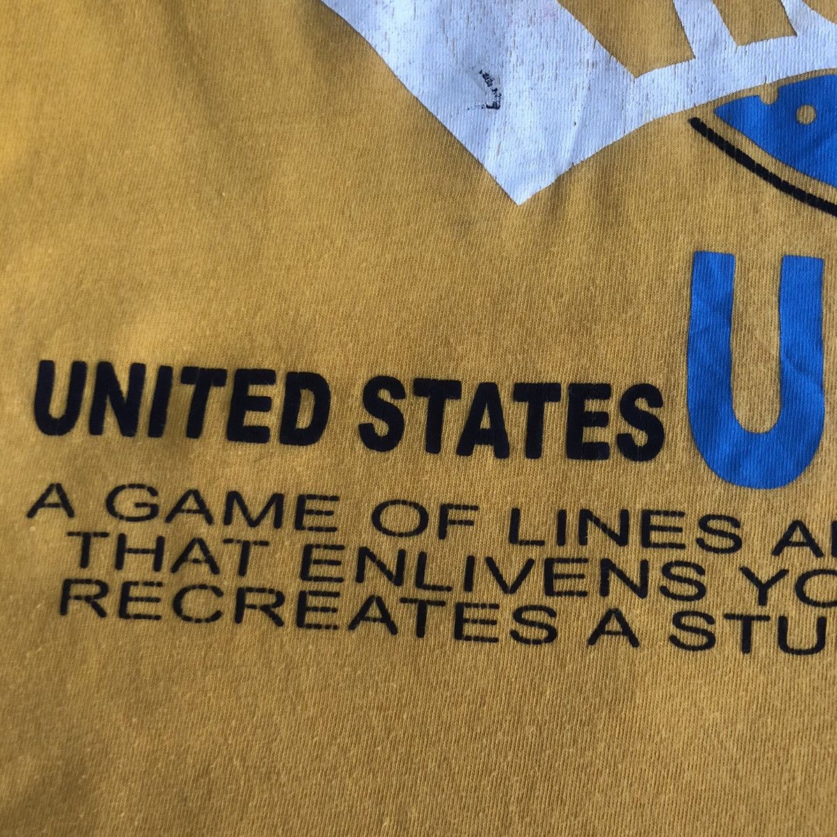 Vintage Vintage usns united state new system t shirt Size US M / EU 48-50 / 2 - 6 Thumbnail