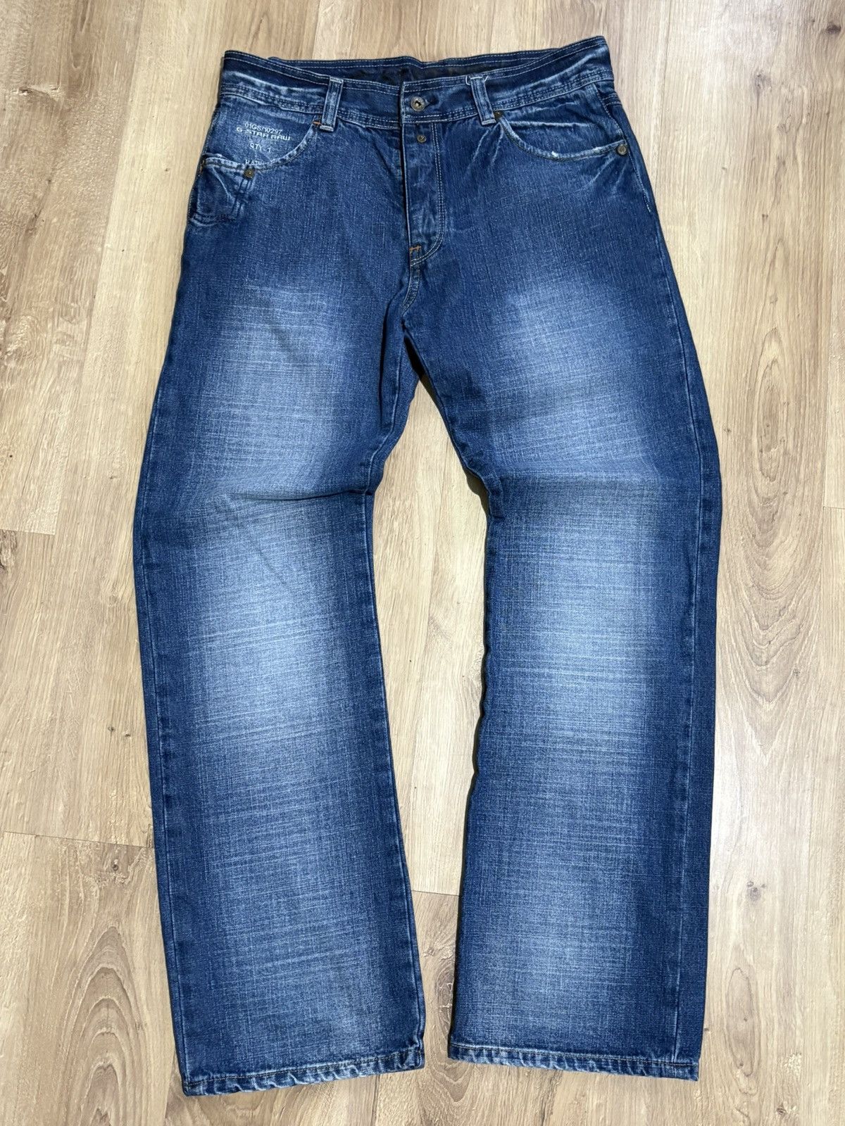 G-Star × Vintage 34x33 wide jeans denim y2k 3301 japanese style Size US 34 / EU 50 - 1 Thumbnail
