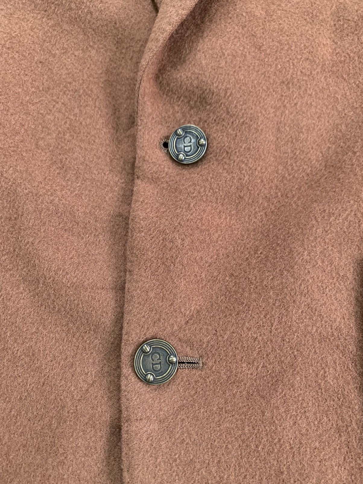 Christian Dior Monsieur Vintage Christian Dior Wool Jacket Coat CD Buttons Size US L / EU 52-54 / 3 - 6 Thumbnail
