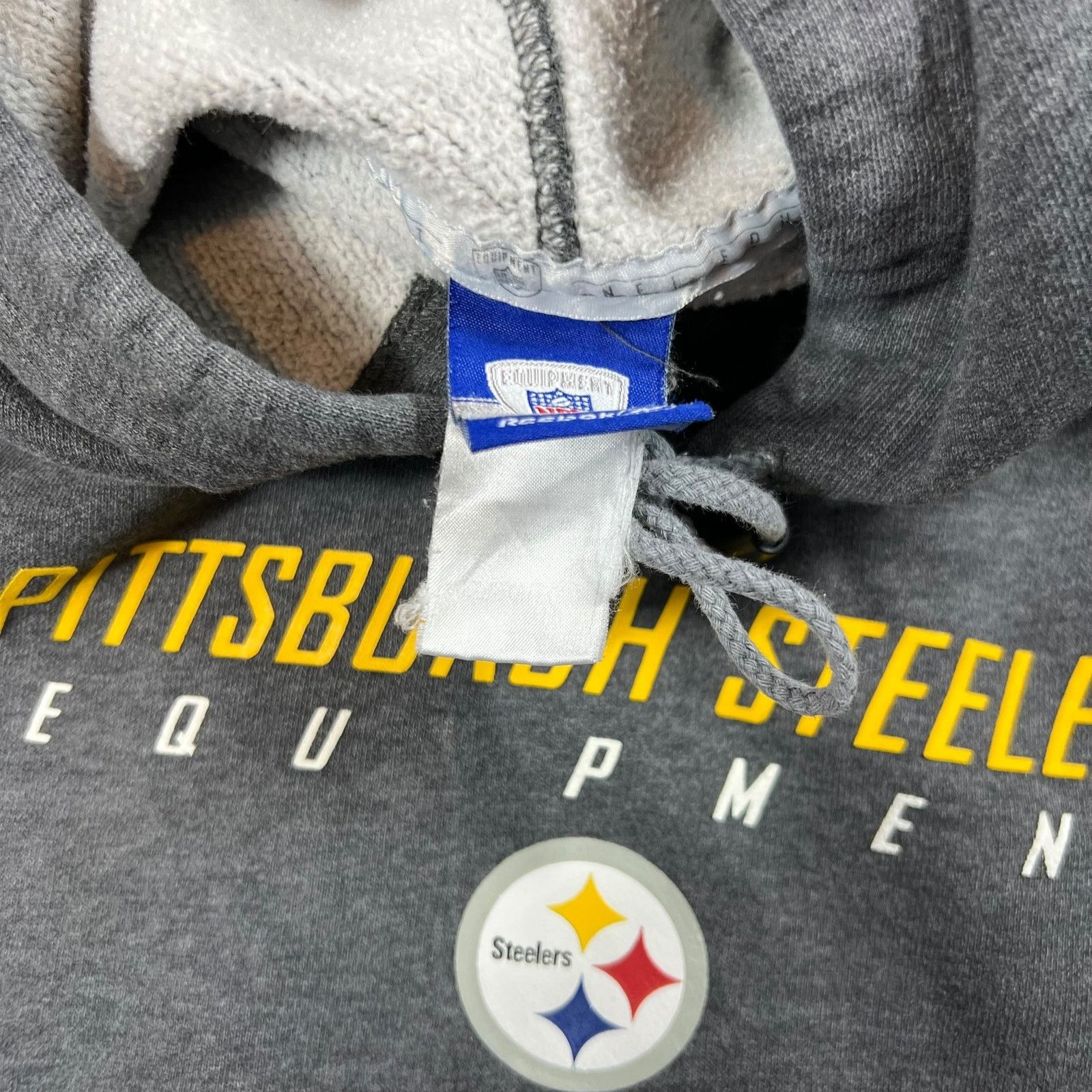 NFL × Reebok × Vintage Vintage Y2K Reebok Pittsburgh Steelers NFL hoodie (XL) Size US XL / EU 56 / 4 - 6 Thumbnail