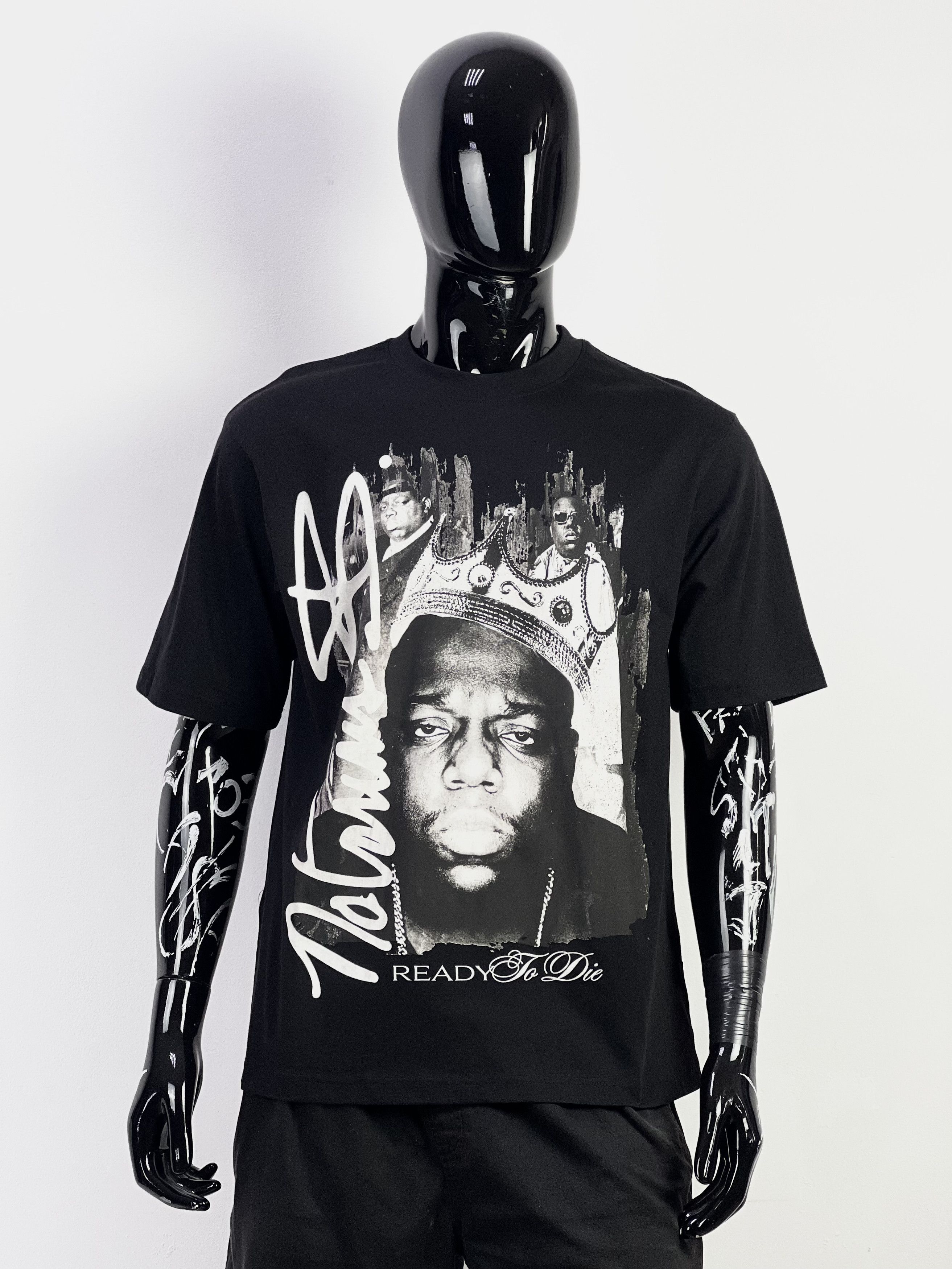Band Tees × Rap Tees CROPP x Notorious B.I.G merch t-shirt Size US L / EU 52-54 / 3 - 5 Thumbnail