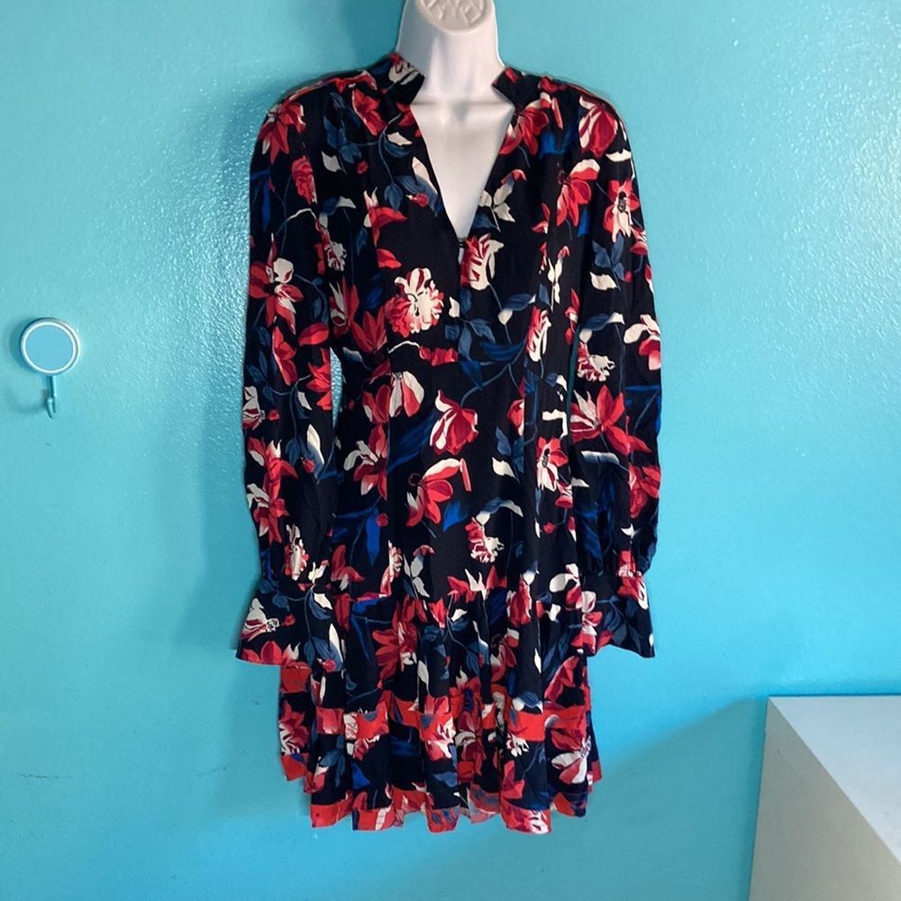Tanya Taylor Tanya Taylor Floral Silk Dress Size 4 Size S / US 4 / IT 40 - 5 Thumbnail
