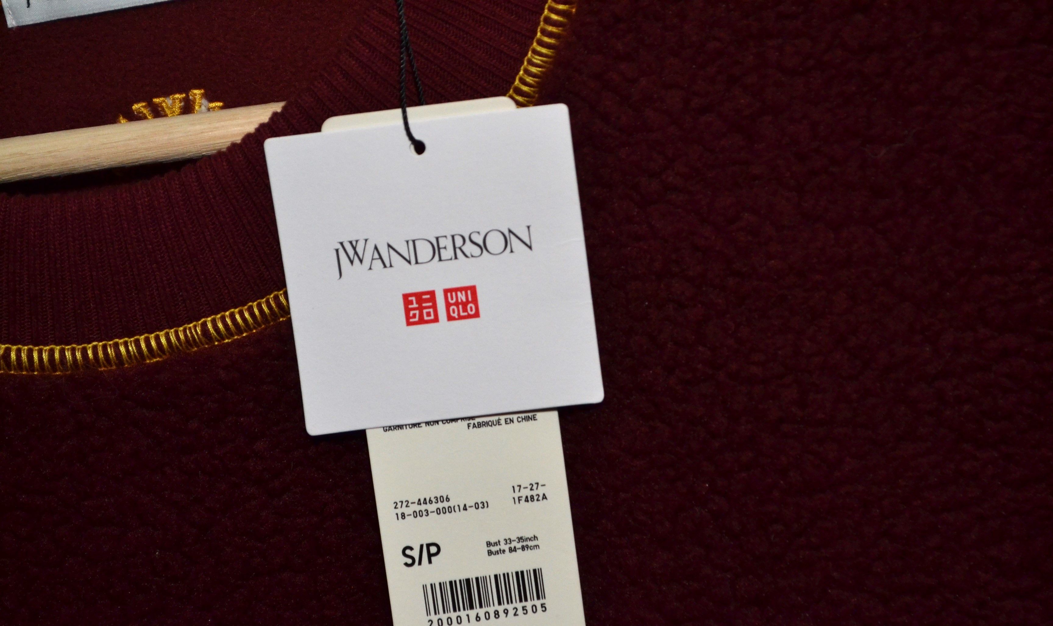 JW Anderson × Uniqlo J.W.Anderson Uniqlo Sherpa Deep Pile Fleece Sweatshirt S Size S / US 4 / IT 40 - 4 Thumbnail