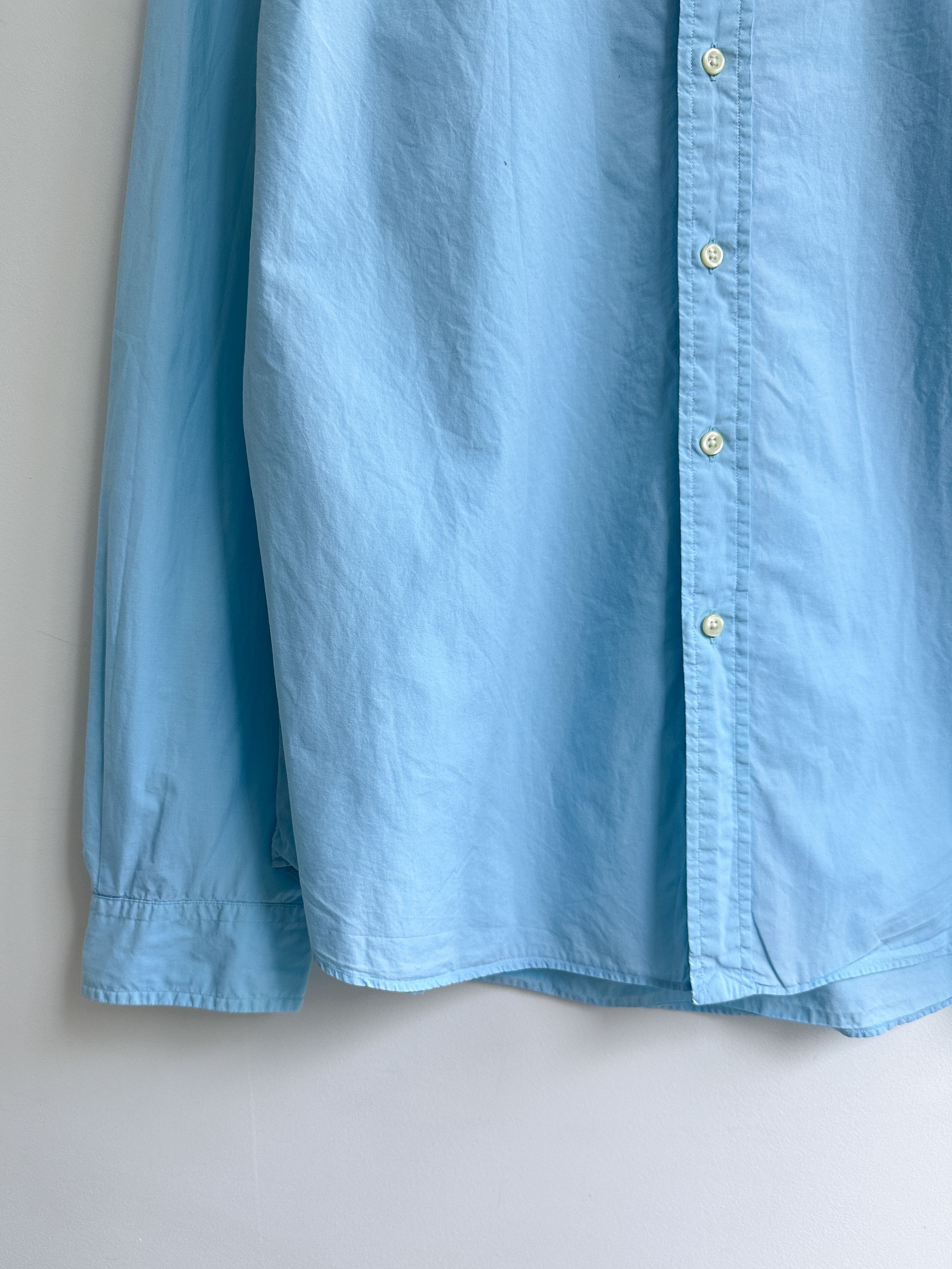 Polo Ralph Lauren Polo Ralph Lauren Blue Office Shirt Size US XXL / EU 58 / 5 - 4 Thumbnail