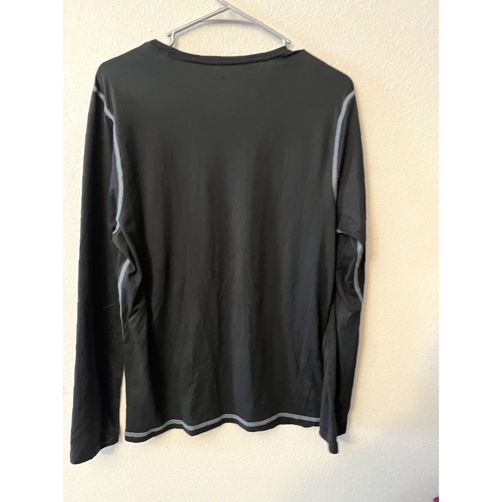 Reebok Reebok Men's Long Sleeve Base Layer Compression Shirt Black M Size US M / EU 48-50 / 2 - 3 Thumbnail