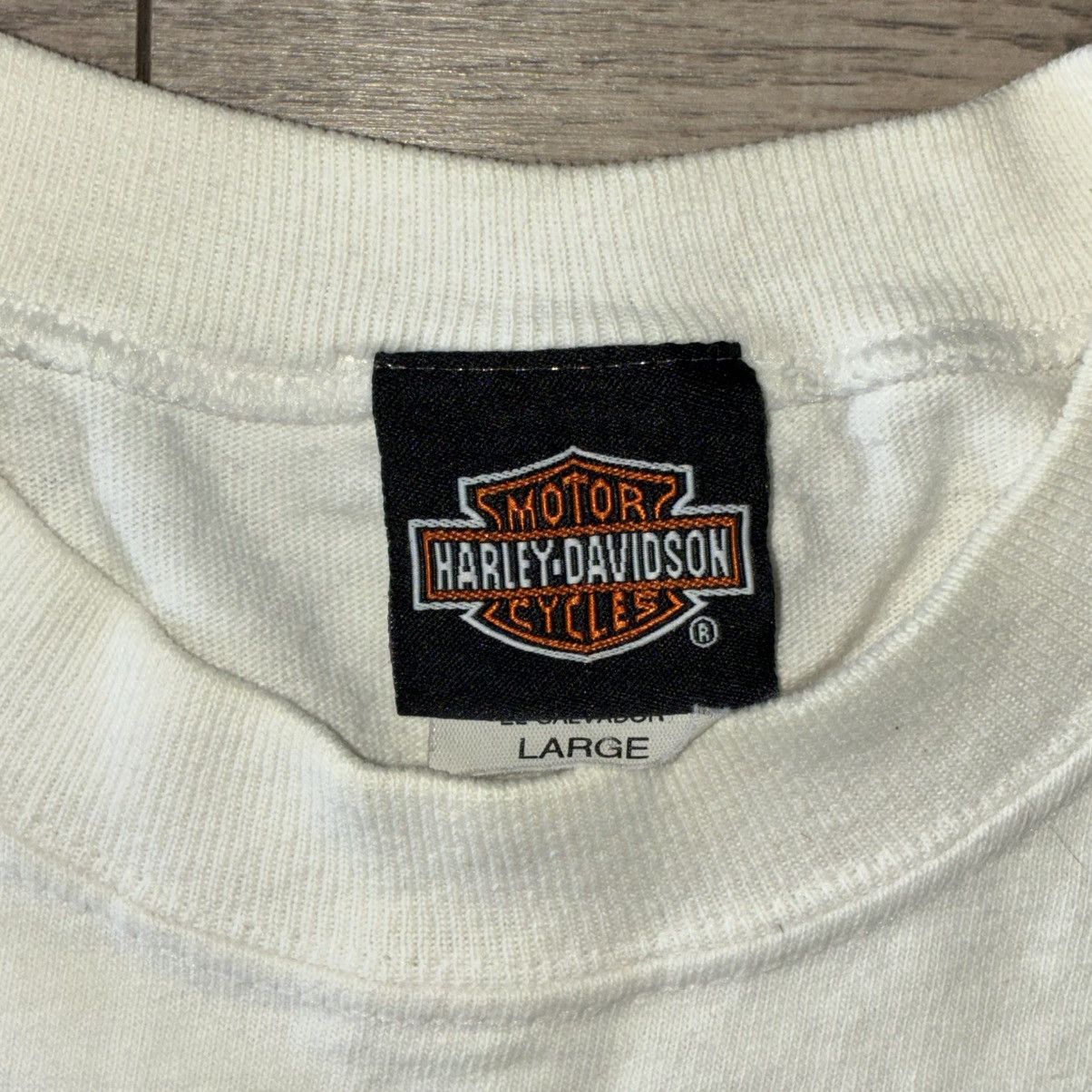 Harley Davidson Harley Davidson Chrome Sturgis 2001 white long sleeve shirt Size US L / EU 52-54 / 3 - 4 Thumbnail