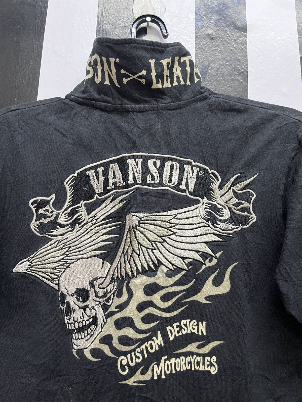 Vanson Leathers Vanson Skull Embroidery Motorcycles Road Racer Size US S / EU 44-46 / 1 - 2 Thumbnail