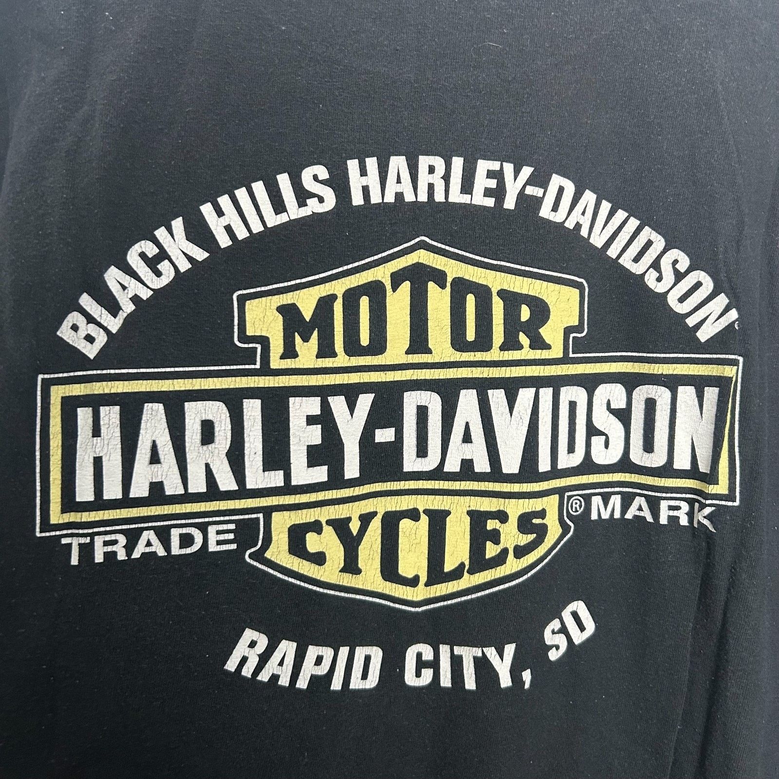 Harley Davidson Harley Davidson Tee Shirt Mens XL Black VA- Live to Ride Size US XL / EU 56 / 4 - 8 Thumbnail