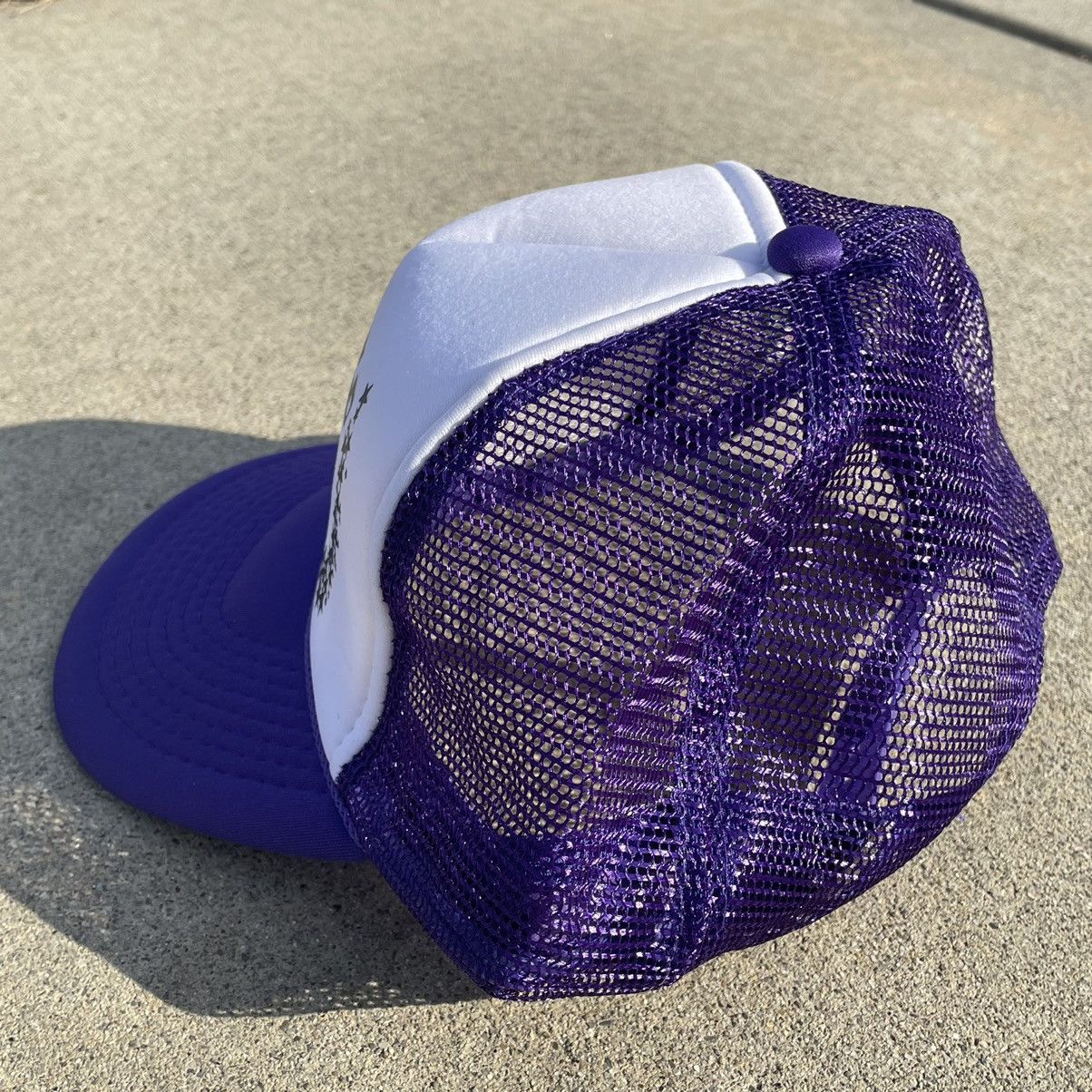 Travis Scott Rare Travis Scott Astrofest 2021 Purple Trucker Hat Size ONE SIZE - 9 Thumbnail