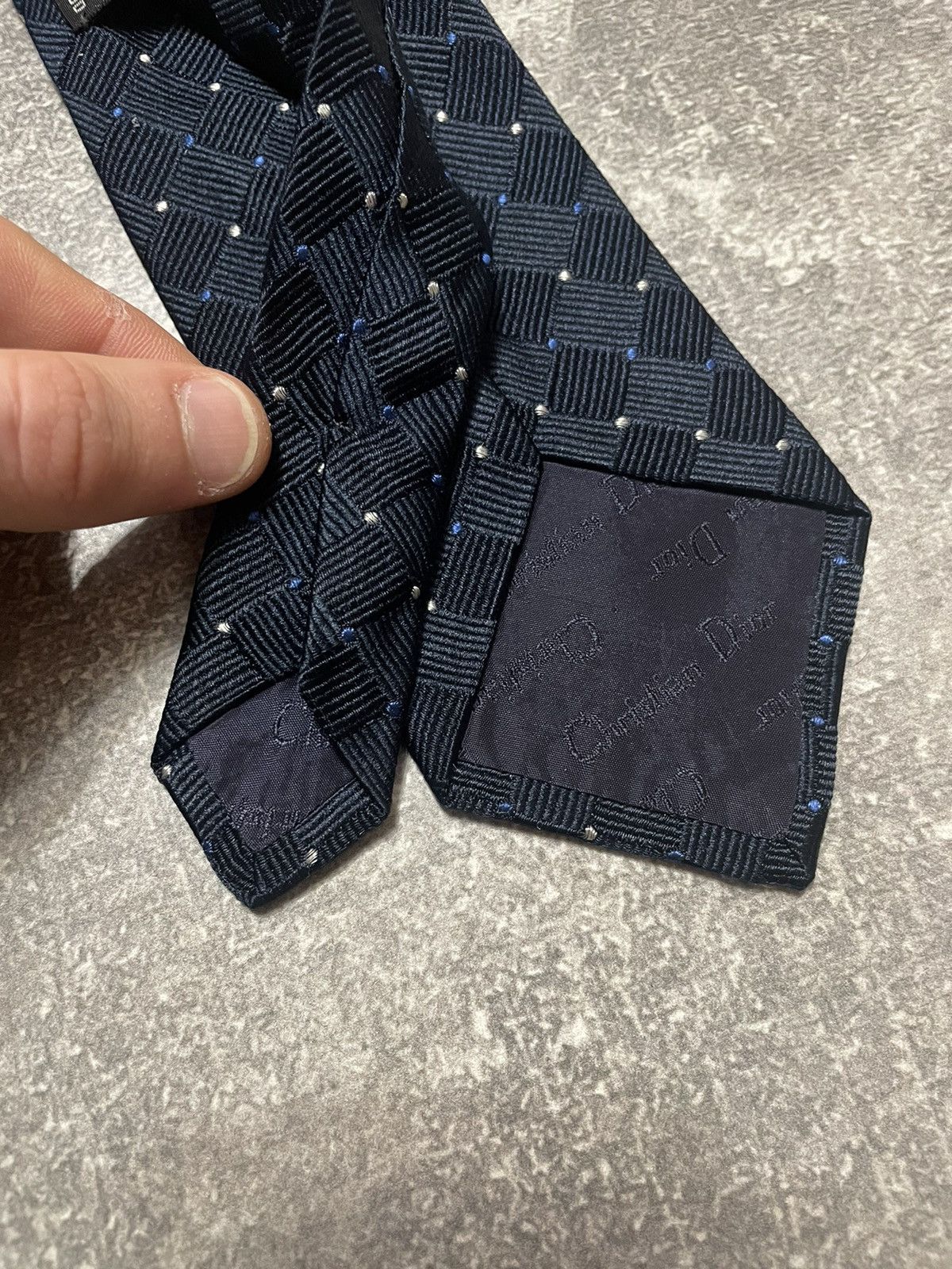 Christian Dior Monsieur Vintage Christian Dior Monsieur Silk Tie Size ONE SIZE - 11 Thumbnail