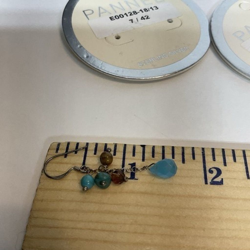 Other NWT Pannee Lot Of 2 Dangle Drop Bead/Beaded Crystal Earrings Size ONE SIZE - 7 Thumbnail