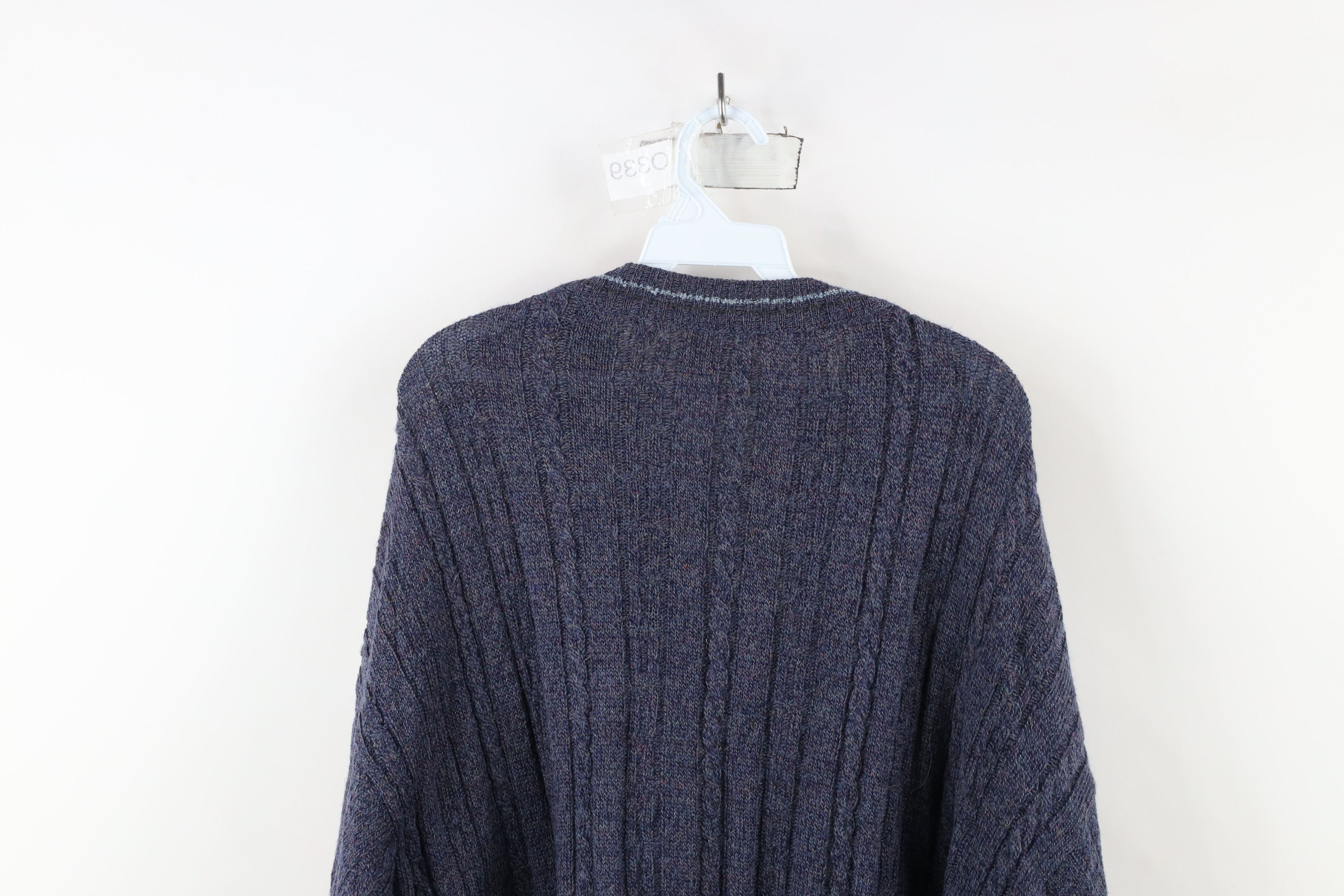Vintage Vintage 90s Coogi Style Knit Geometric Crewneck Sweater Size US XL / EU 56 / 4 - 9 Thumbnail