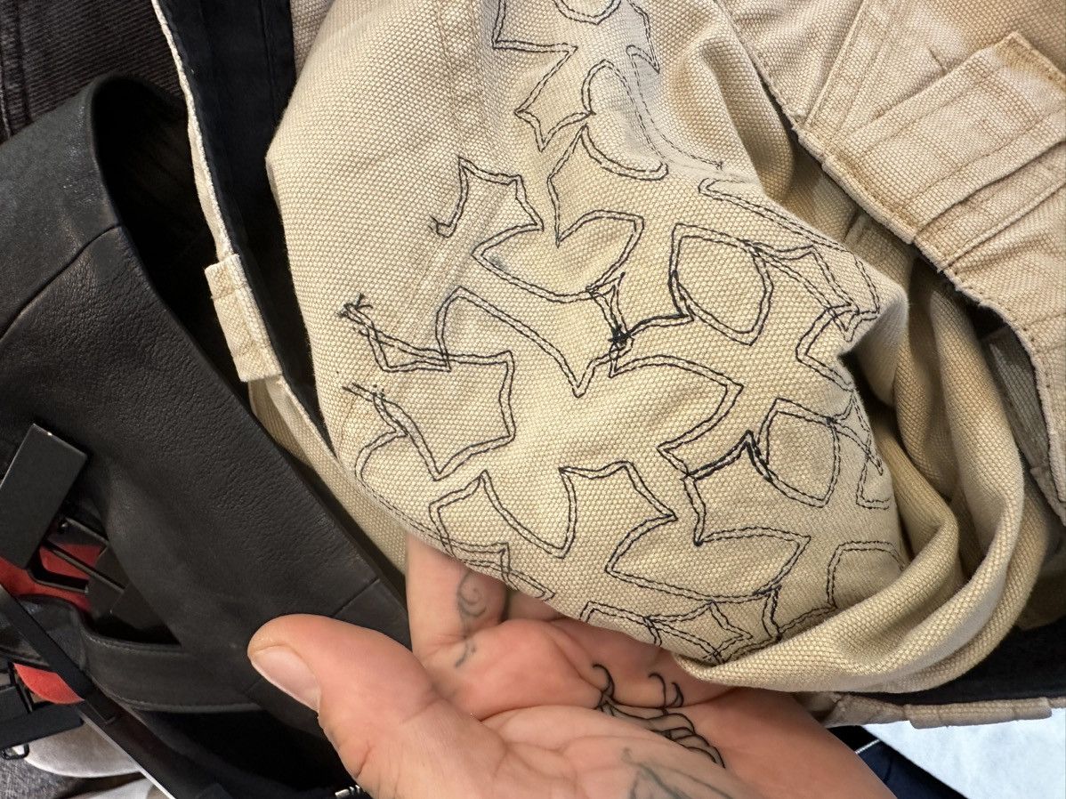 Chrome Hearts CHROME HEARTS 1/1 FLOODED CROSS PATCH SAMPLE CARPENTER JEANS Size US 30 / EU 46 - 7 Thumbnail