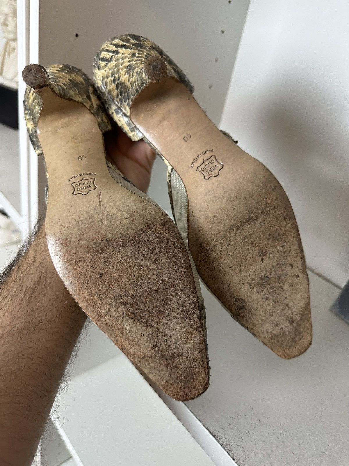 Sonia Rykiel Sonia Rykiel crocodile snake pattern panther leather heels Size US 6.5 / IT 36.5 - 6 Thumbnail