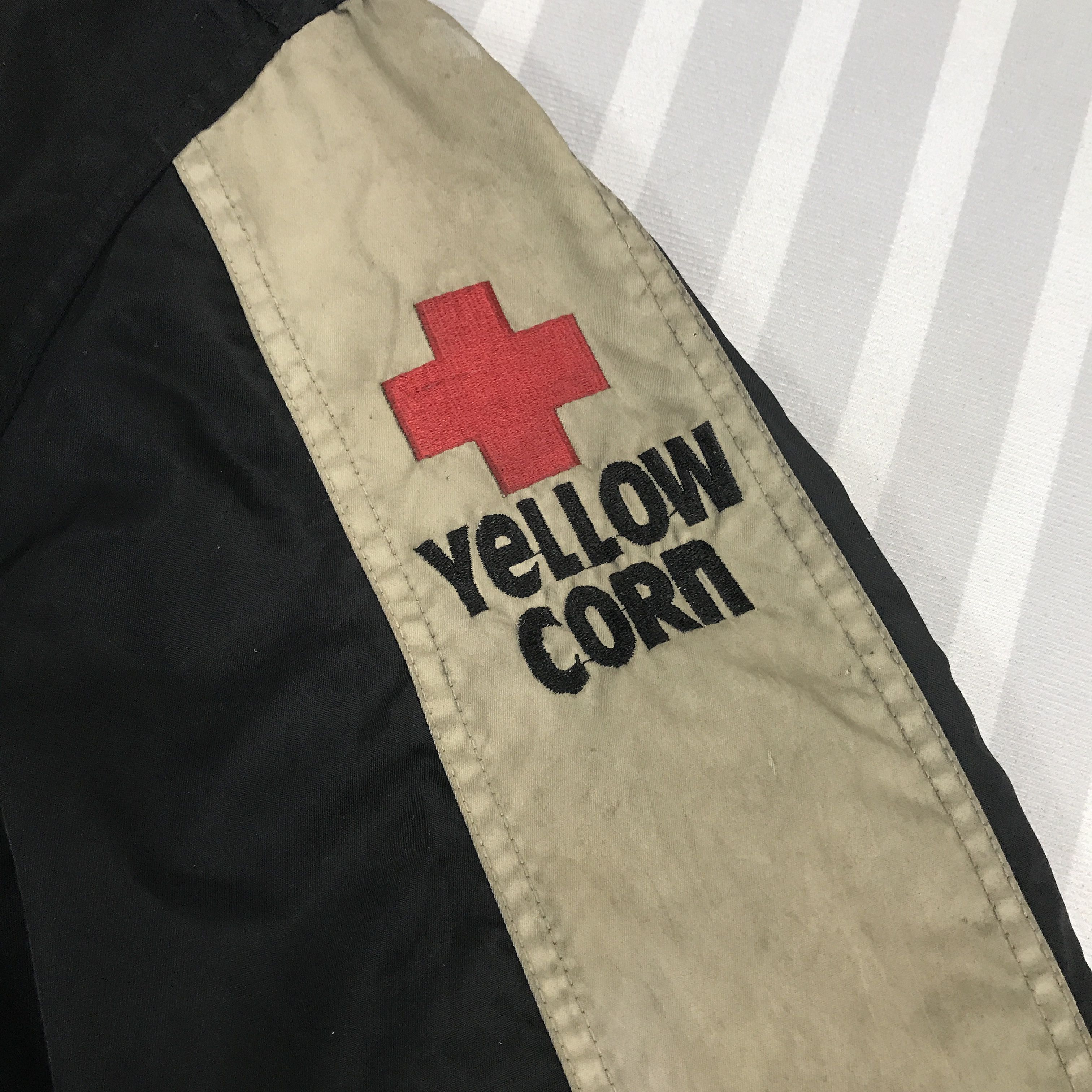 Vintage × YELLOW CORN Vintage Yellow Corn x Nitrous Power Bomber Jacket Size US M / EU 48-50 / 2 - 9 Thumbnail
