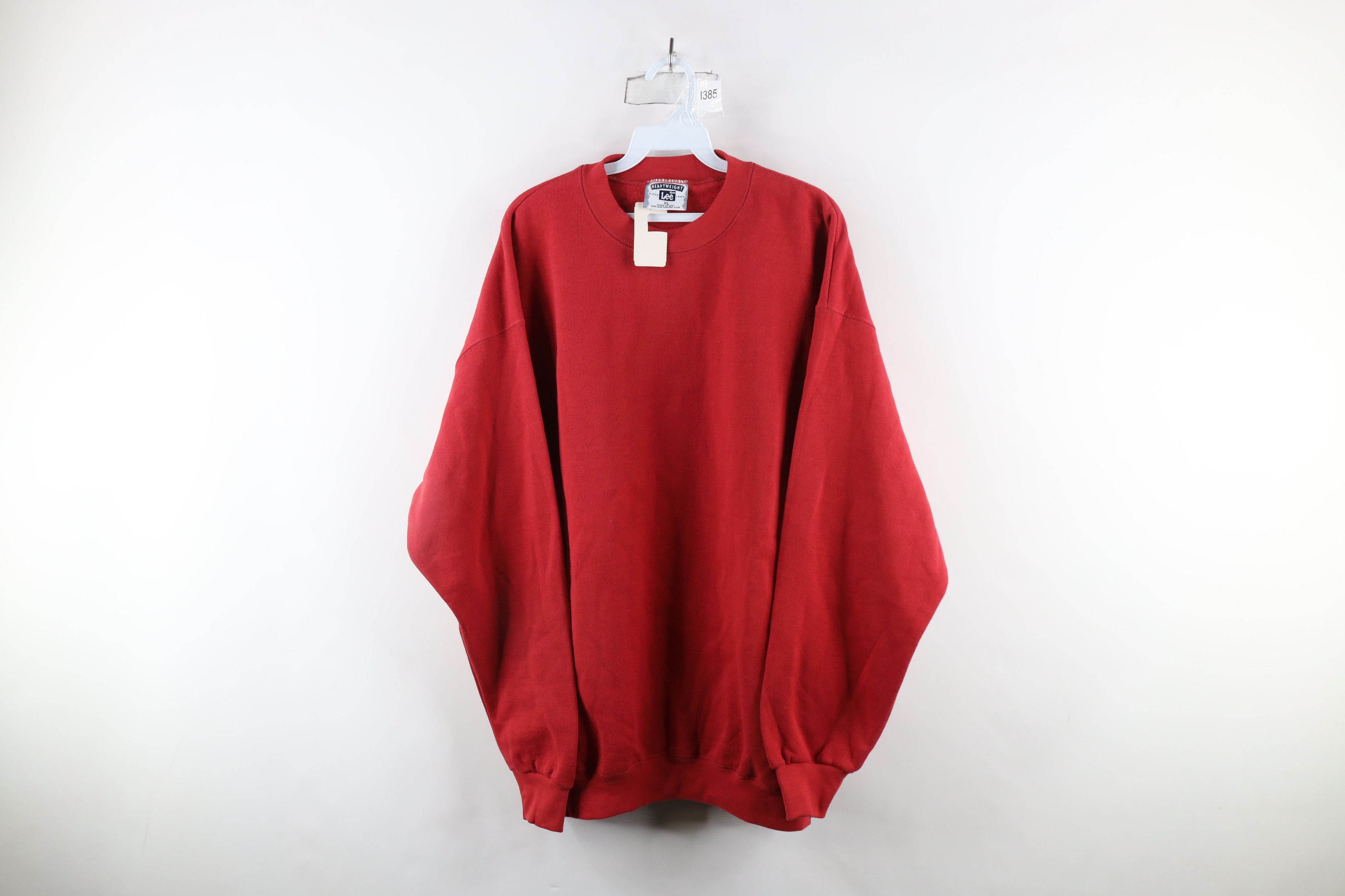 Vintage Deadstock Vintage 90s Streetwear Heavyweight Sweatshirt USA Size US XL / EU 56 / 4 - 1 Thumbnail