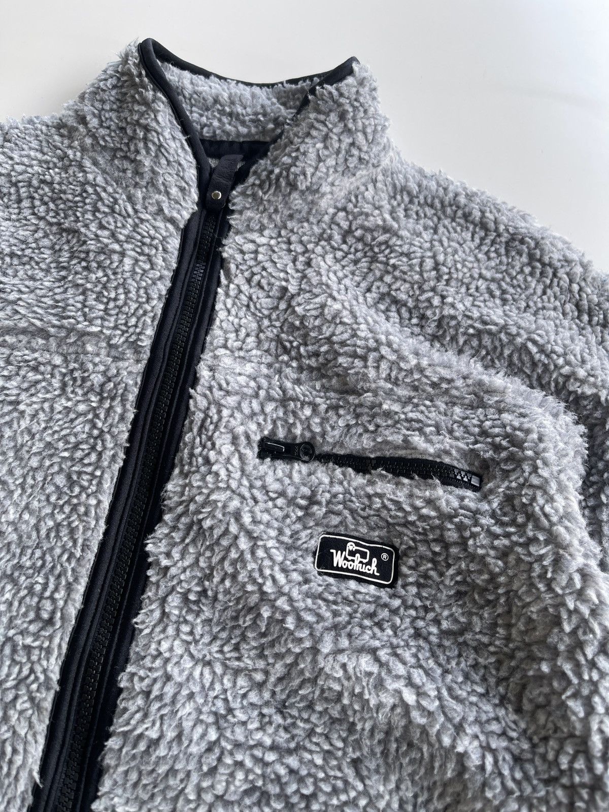Woolrich Woolen Mills 90s Woolrich Teddy Fleece Jacket Size US L / EU 52-54 / 3 - 7 Thumbnail