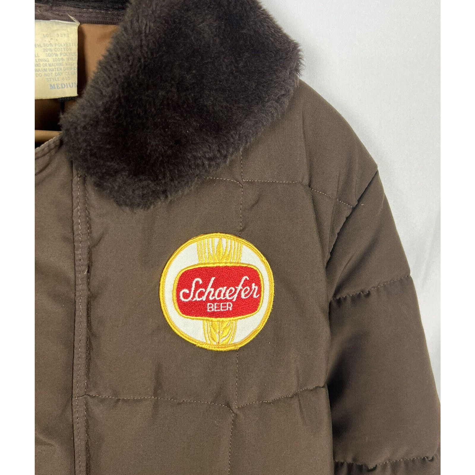 Refrigiwear Vintage Refrigiwear Schaefer Beer Coat Men’s M Fur Collar Size US M / EU 48-50 / 2 - 3 Thumbnail