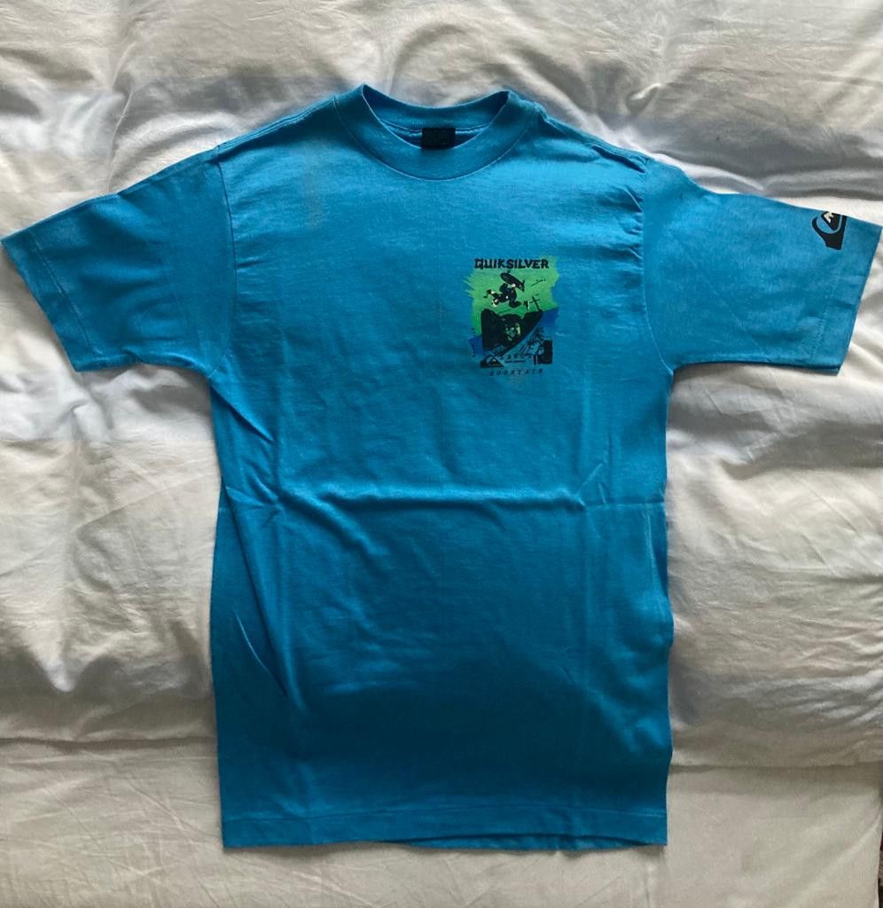 Quiksilver Lance Mountain Quicksilver Skate T-Shirt Rare! Orig.Vintage Size US XS / EU 42 / 0 - 1 Thumbnail
