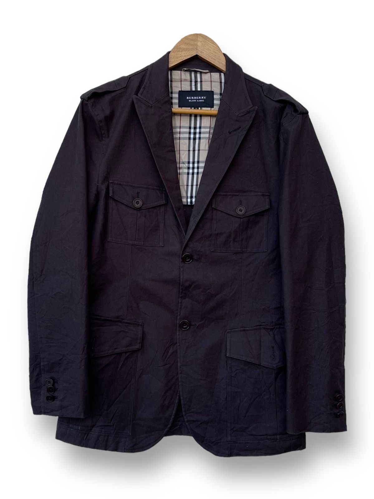 Burberry Prorsum BURBERRY BLACK LABEL MEN'S UTILITY SUIT/JACKET Size US M / EU 48-50 / 2 - 4 Thumbnail
