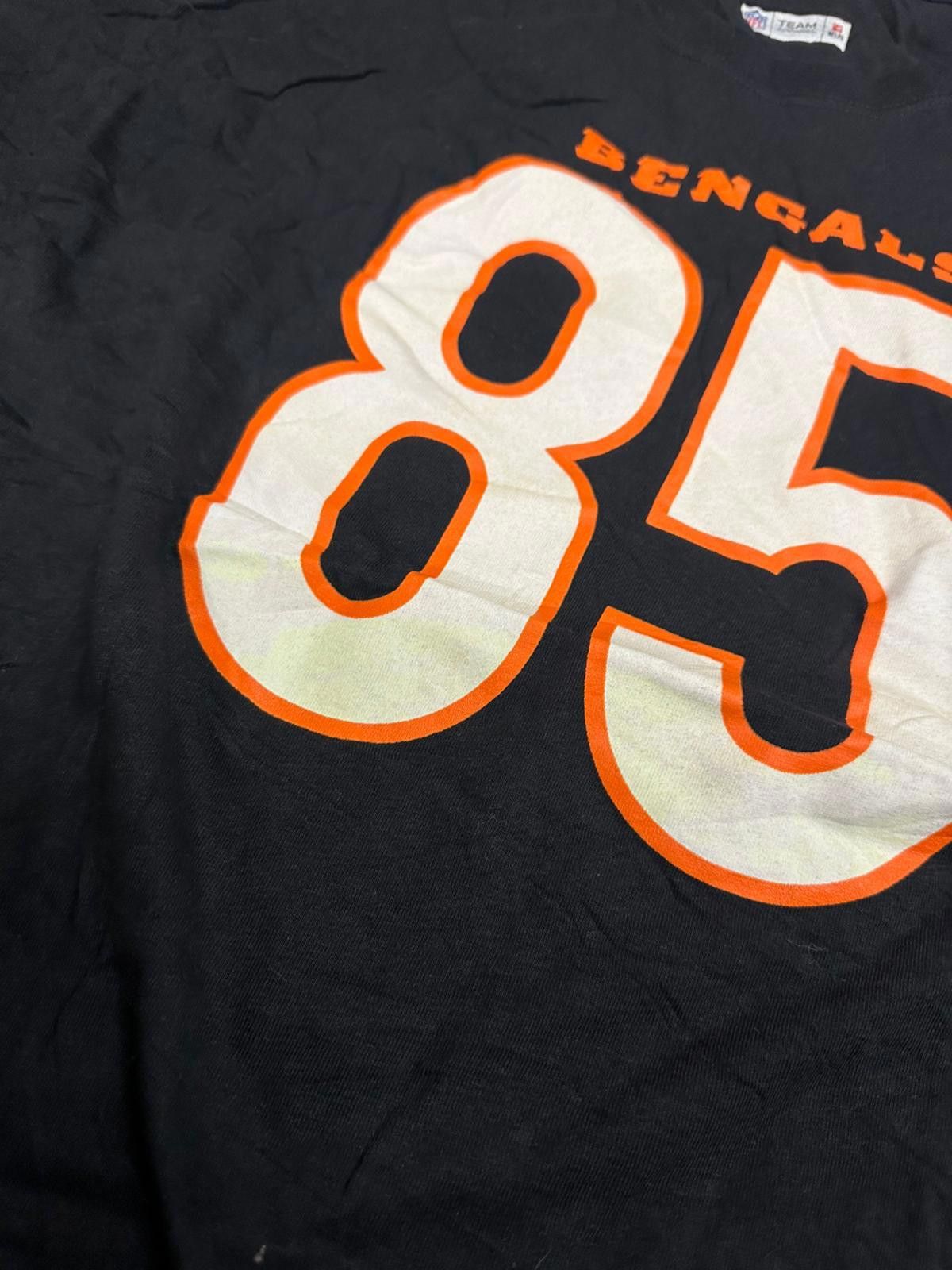 Designer Cincinnati Bengals Tee - Higgins 85 - Vintage NFL Shirt Size US L / EU 52-54 / 3 - 5 Thumbnail