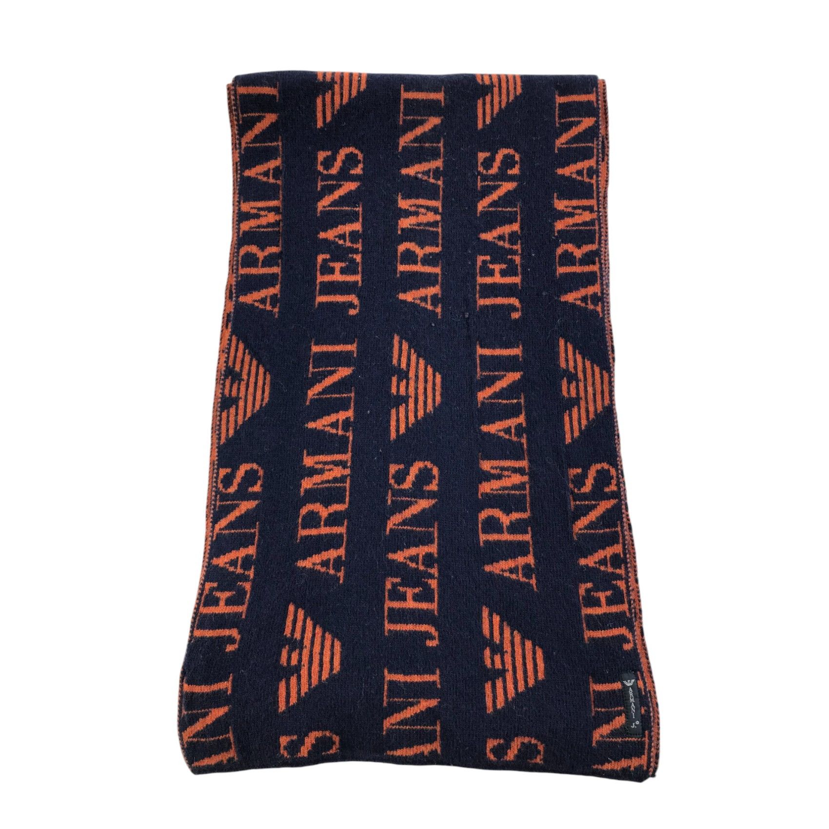 Armani × Vintage Armani Scarf / Muffler / Neckwear - WW2411 Size ONE SIZE - 2 Thumbnail